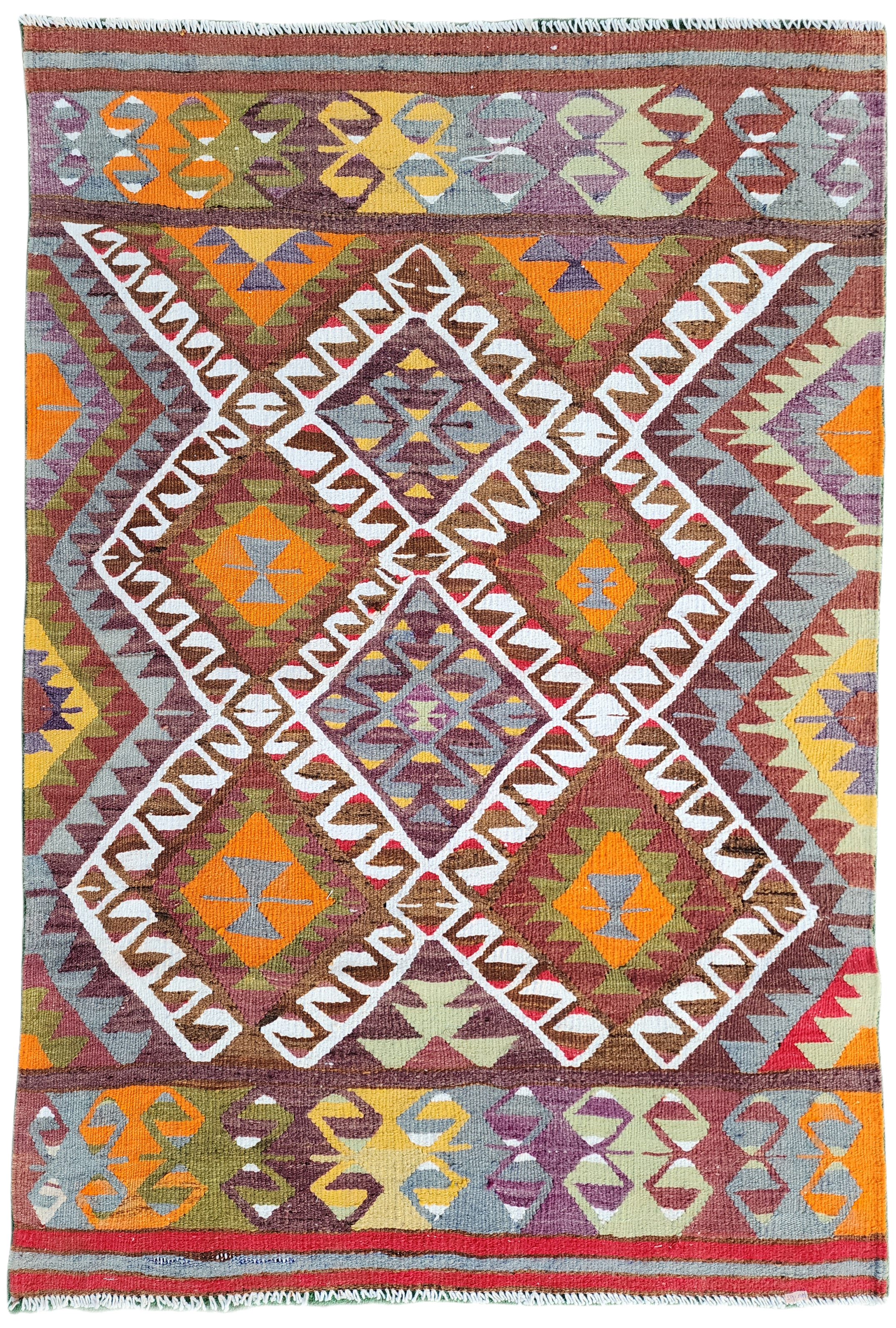 Hippodameia — Antique Anatolian Wool Small Rug