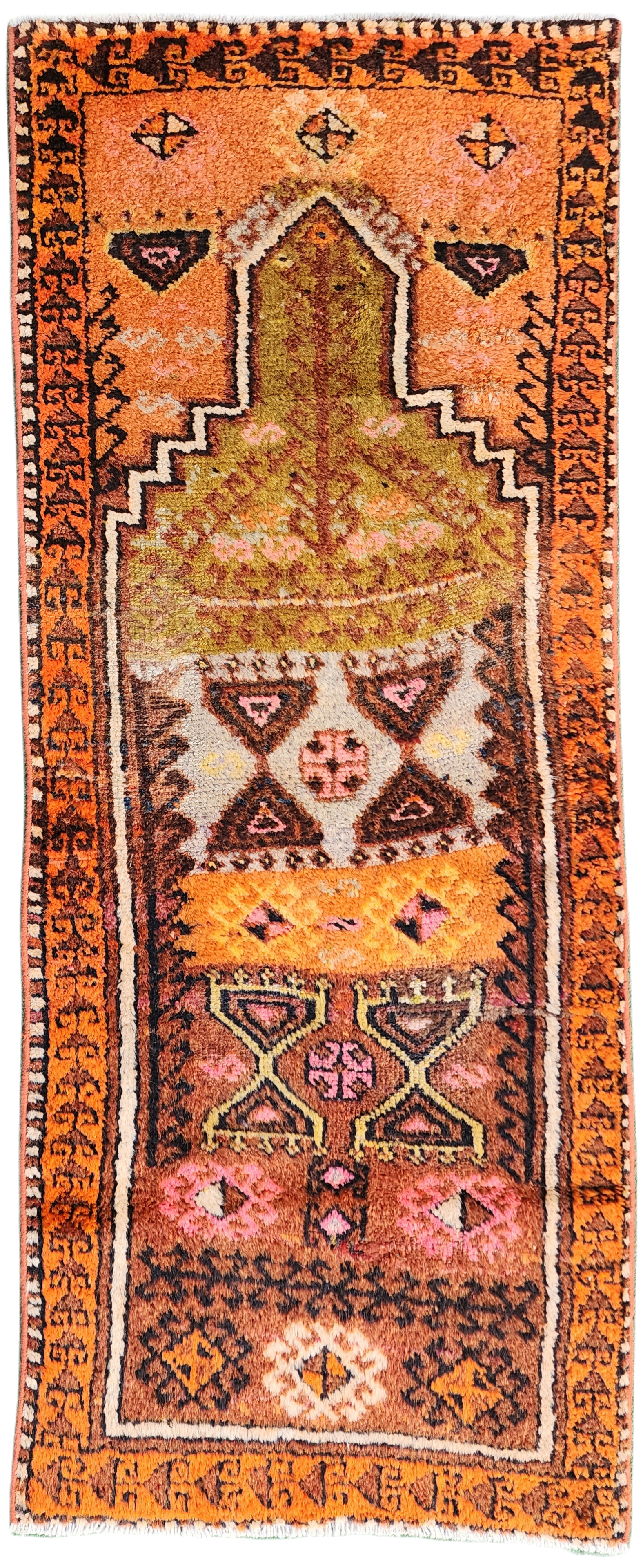 Electra — Antique Konya Wool Runner Rug