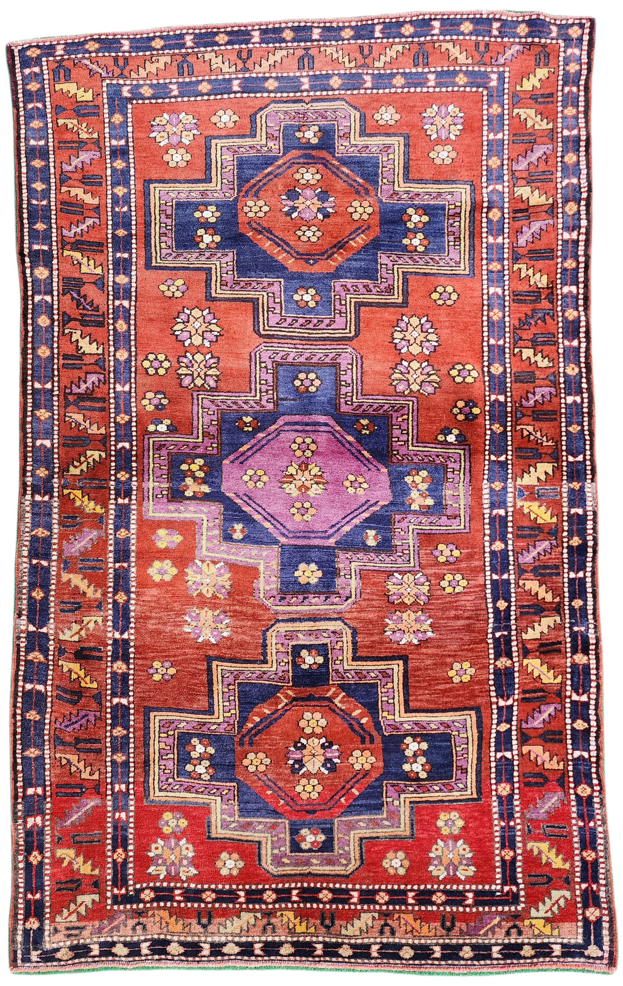 Verena — Vintage Anatolian Wool Area Rug