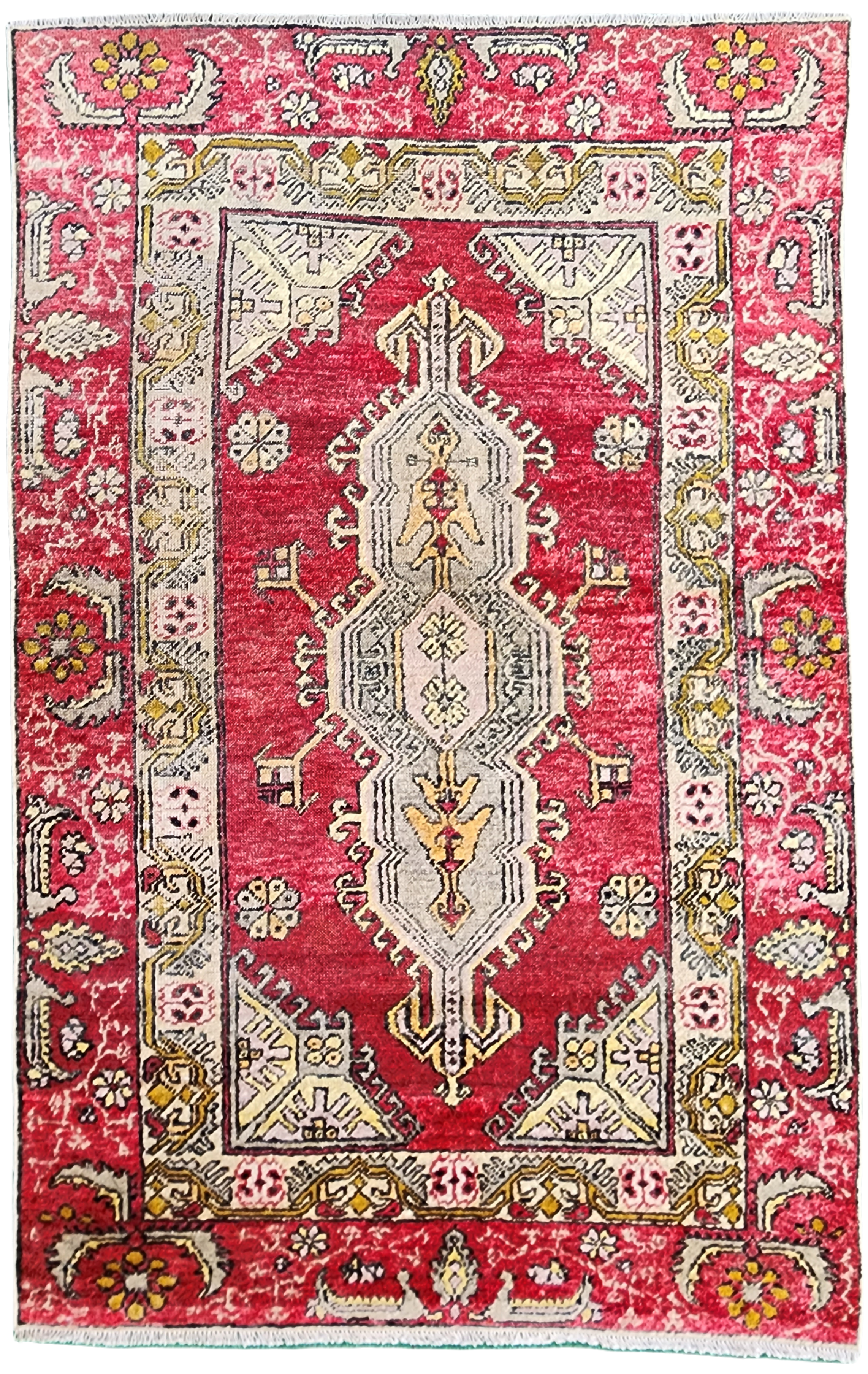 Kerkeis — Antique Turkish Wool Small Rug