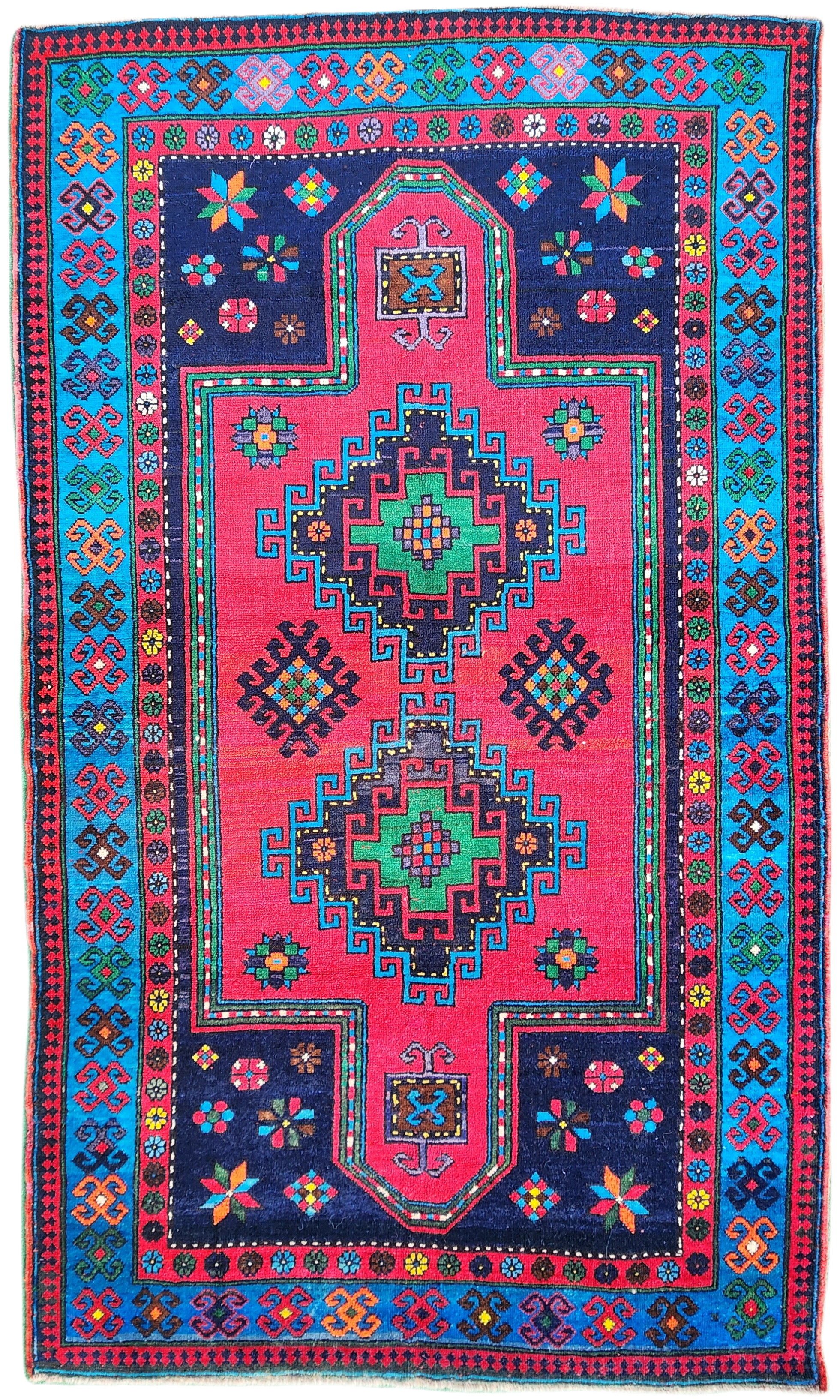 Vintage Cacuasion Area Rug 7'8'' x 4'6''