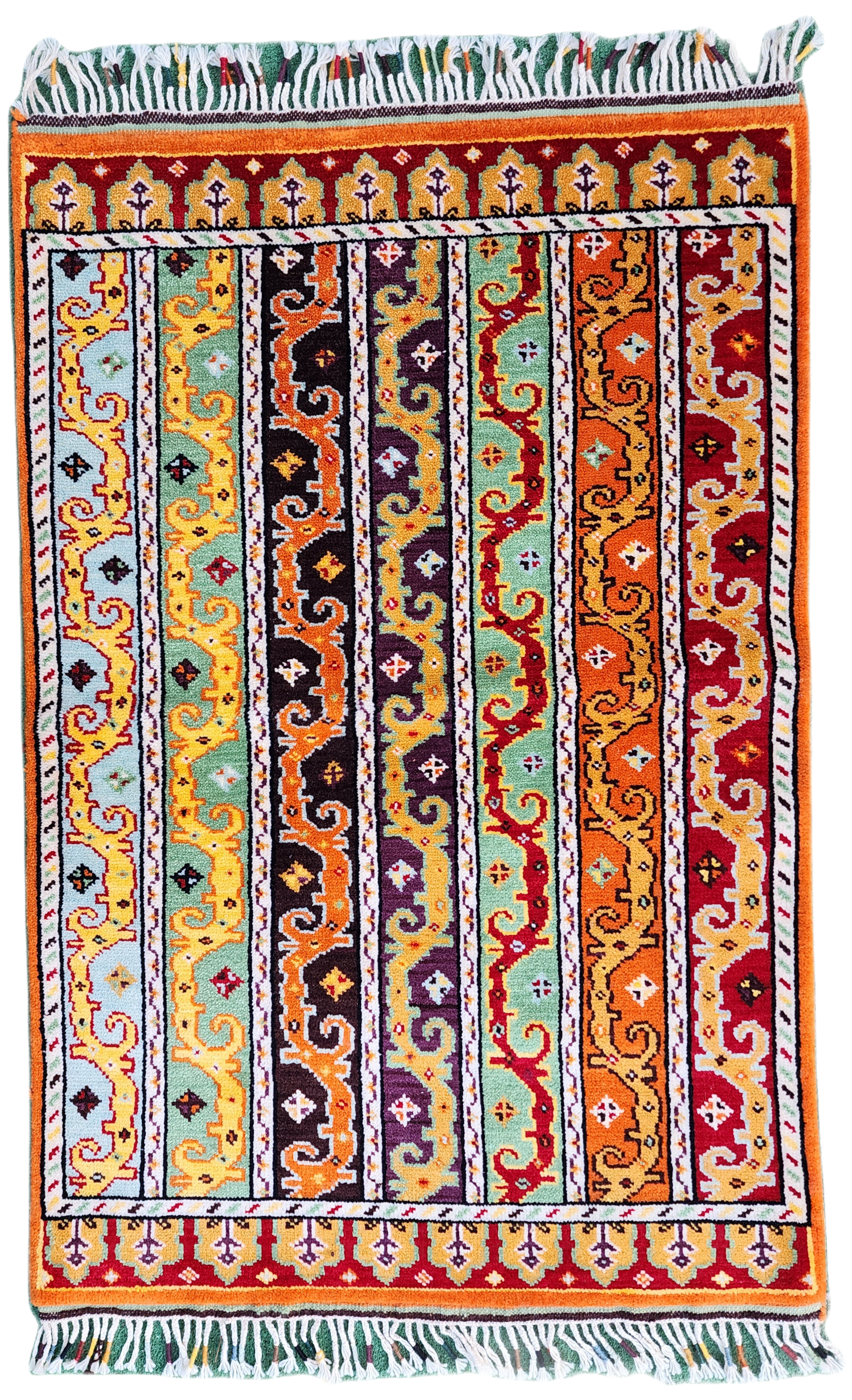 Minthe — Vintage Oushak Wool Small Rug