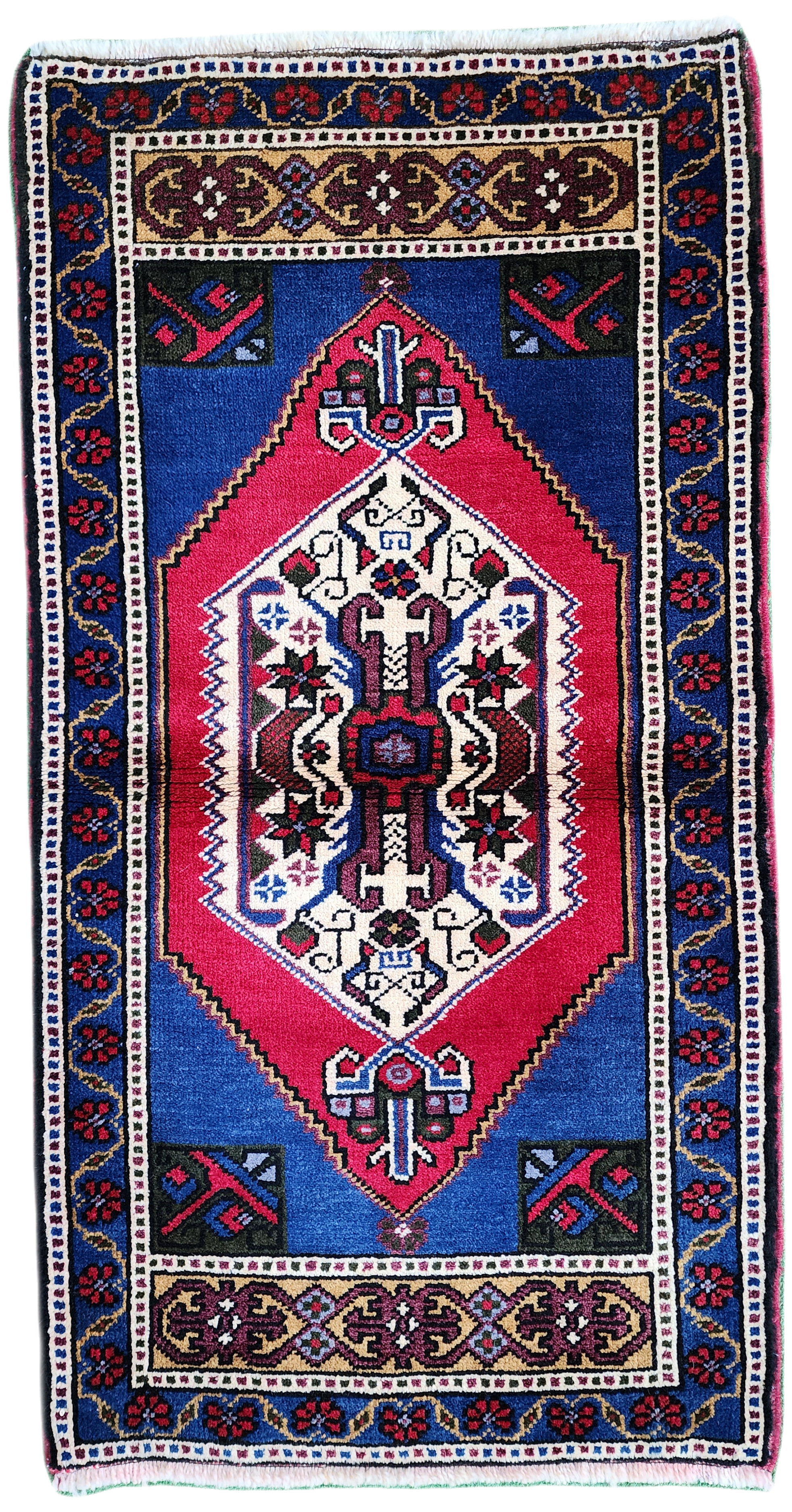 Hyale — Antique Anatolian Wool Small Rug