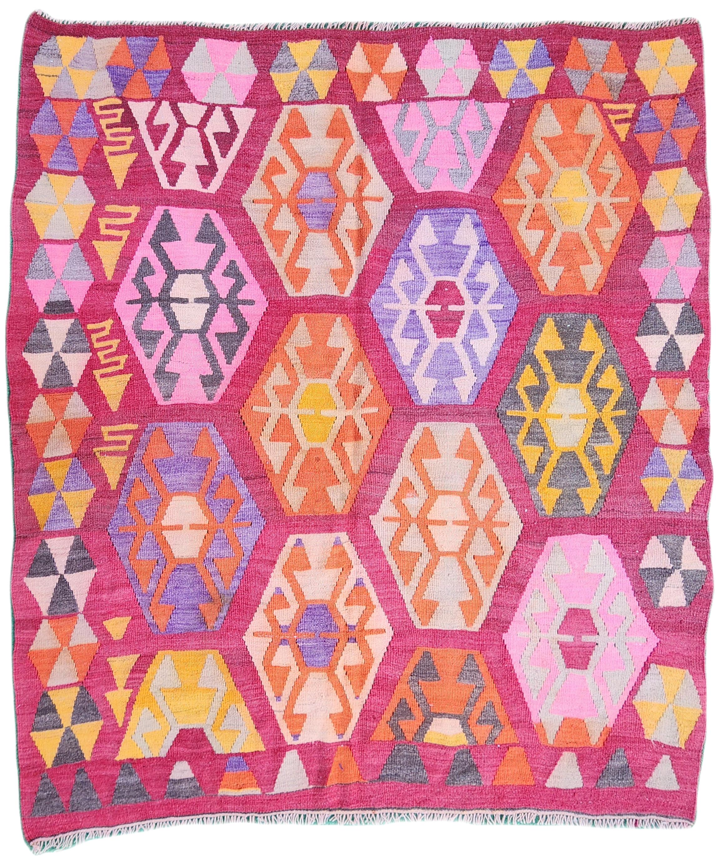 Sthenele — Vintage Anatolian Wool Small Rug