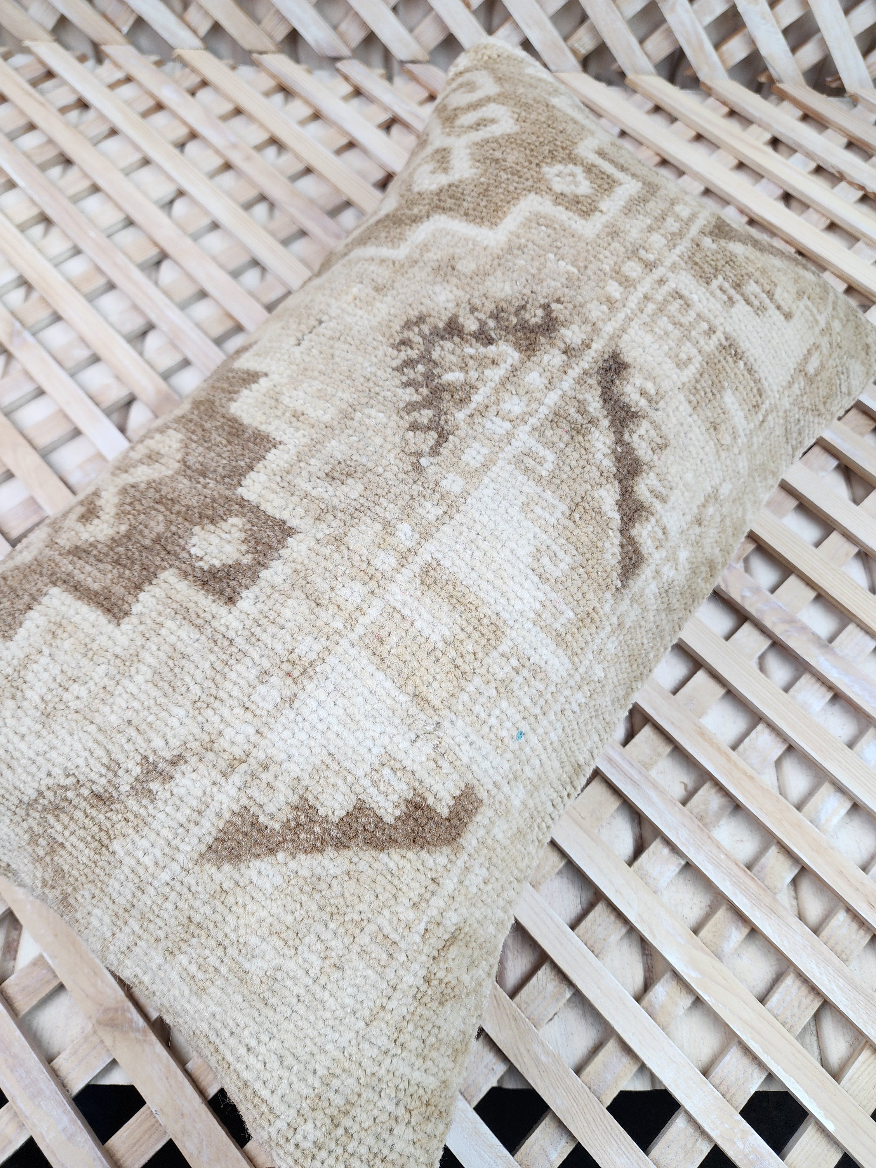 vintage Anatolian Pillow Cover — pattern close-up