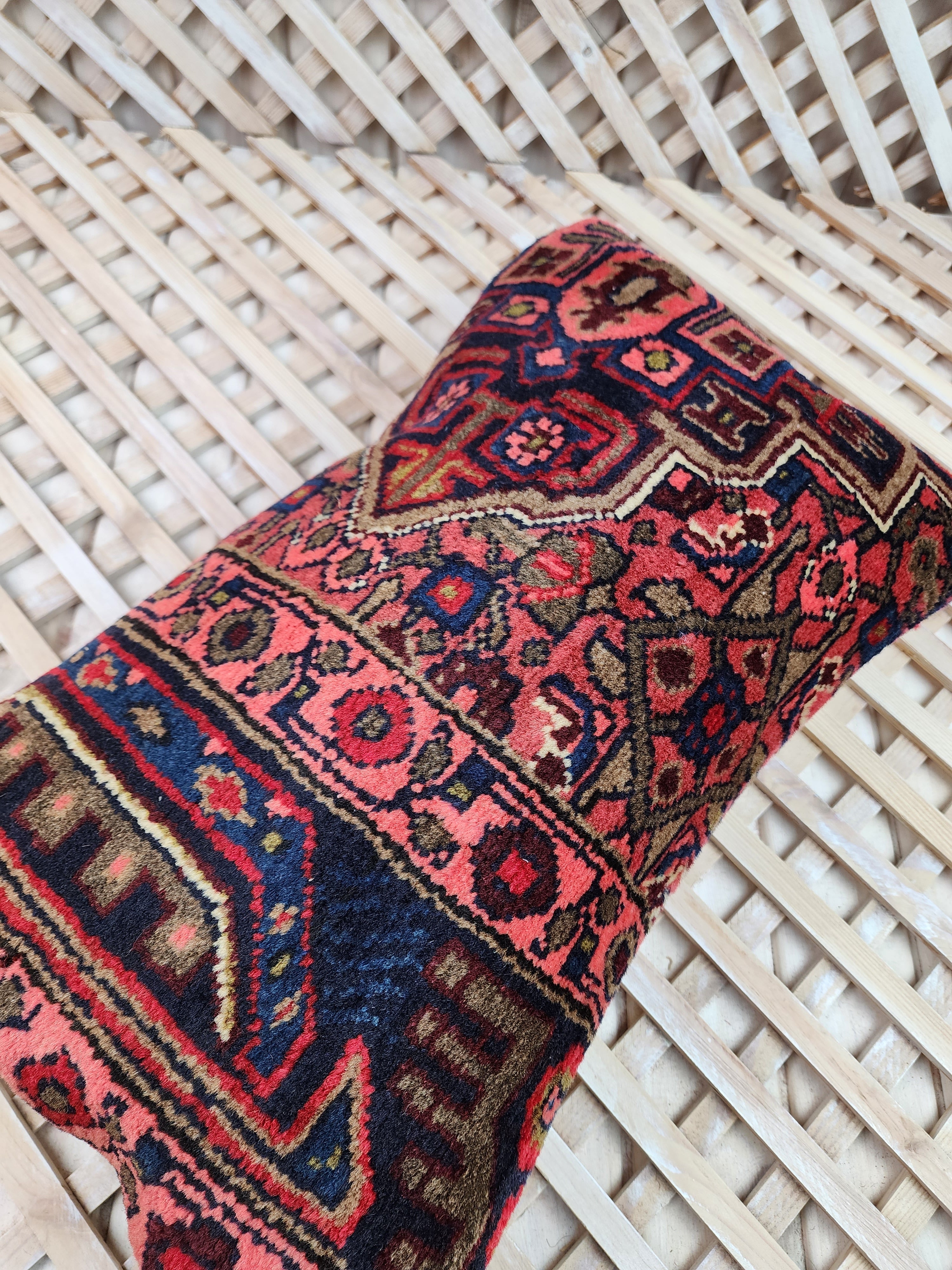 vintage Persian Pillow Cover — pattern close-up