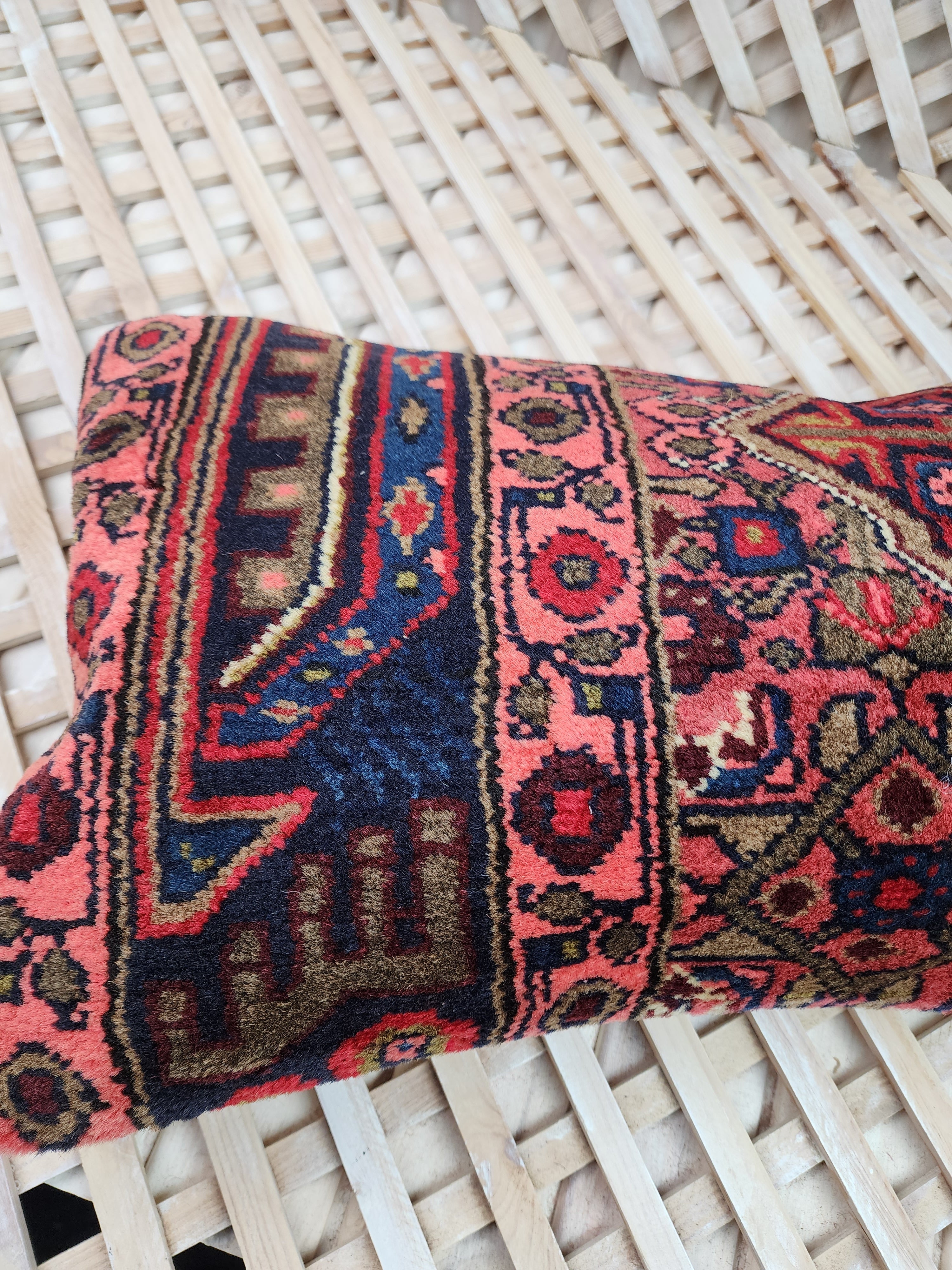 vintage Persian Pillow Cover — in setting