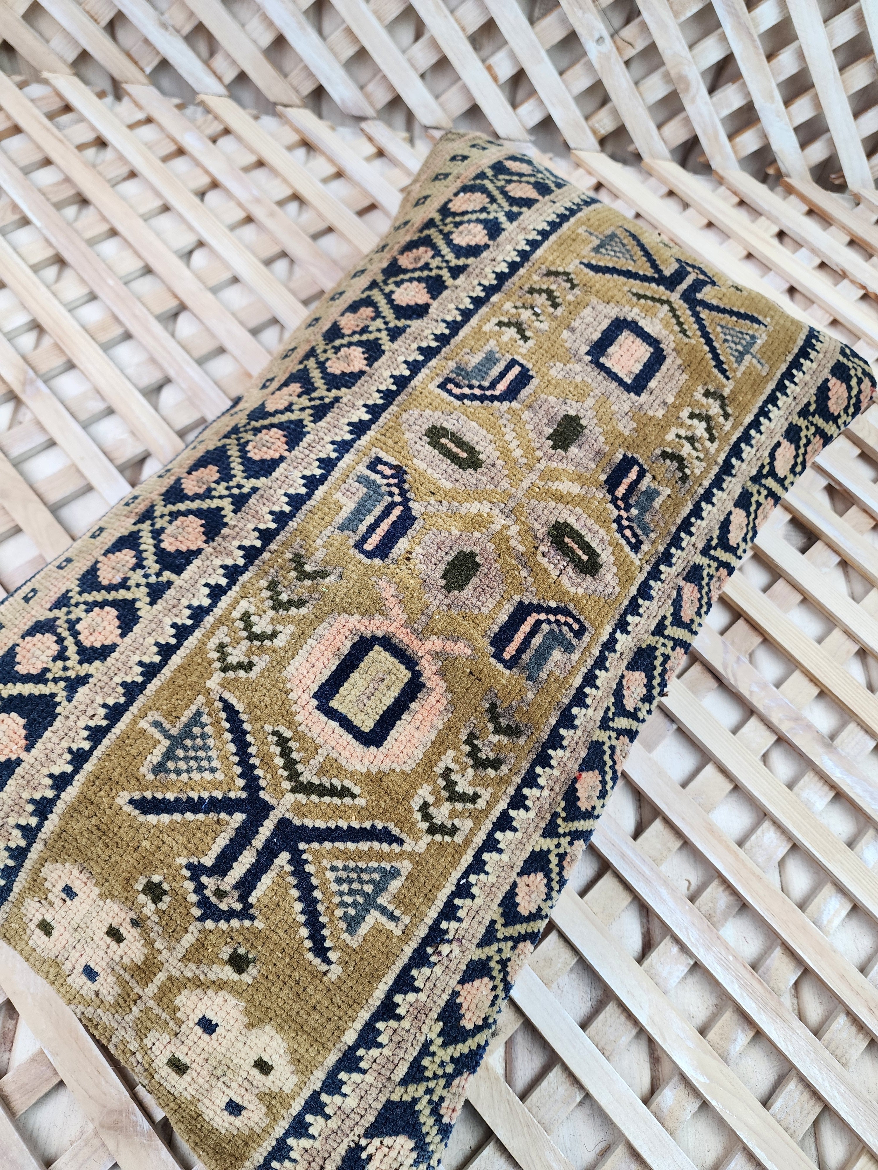 vintage Anatolian Pillow Cover — in setting