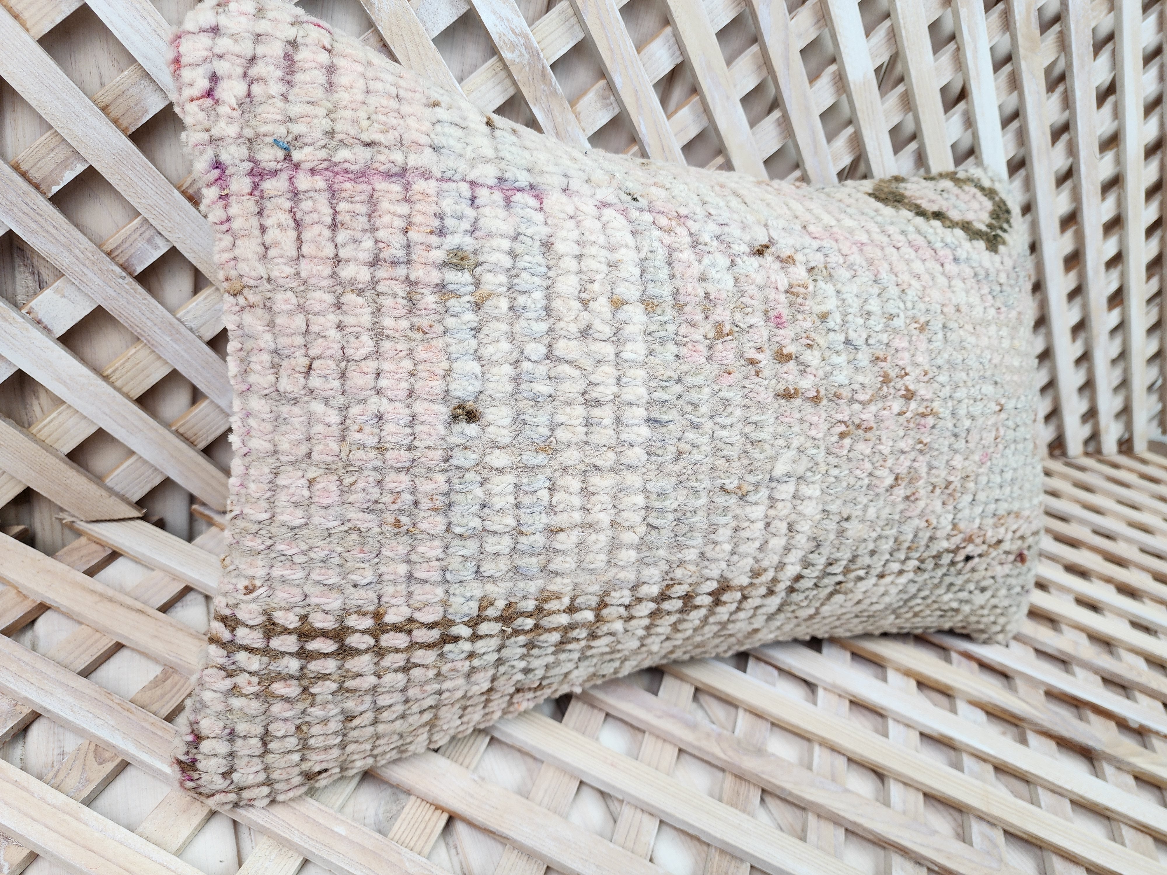 vintage Anatolian Pillow Cover — back view