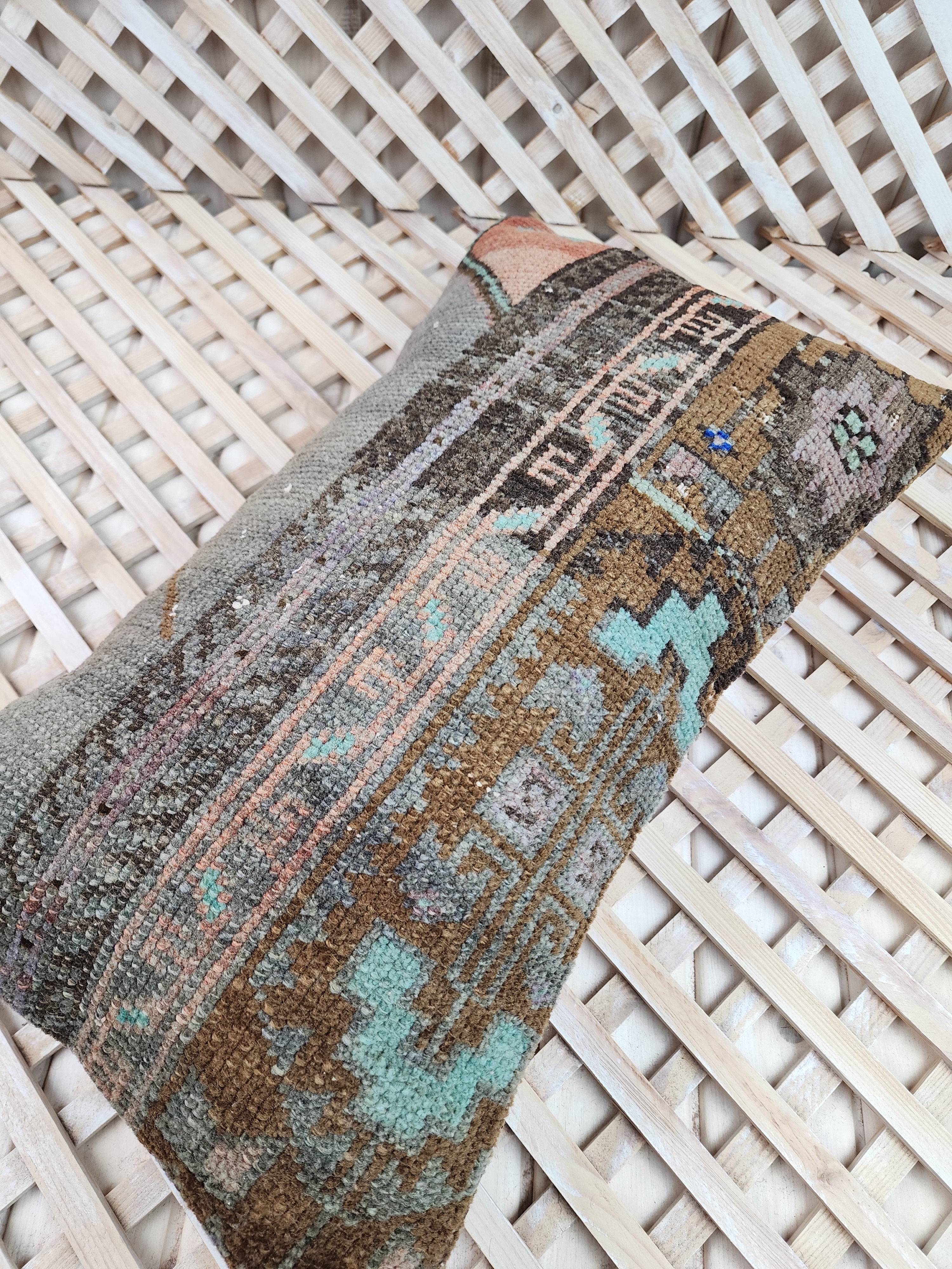 vintage Anatolian Pillow Cover — in setting