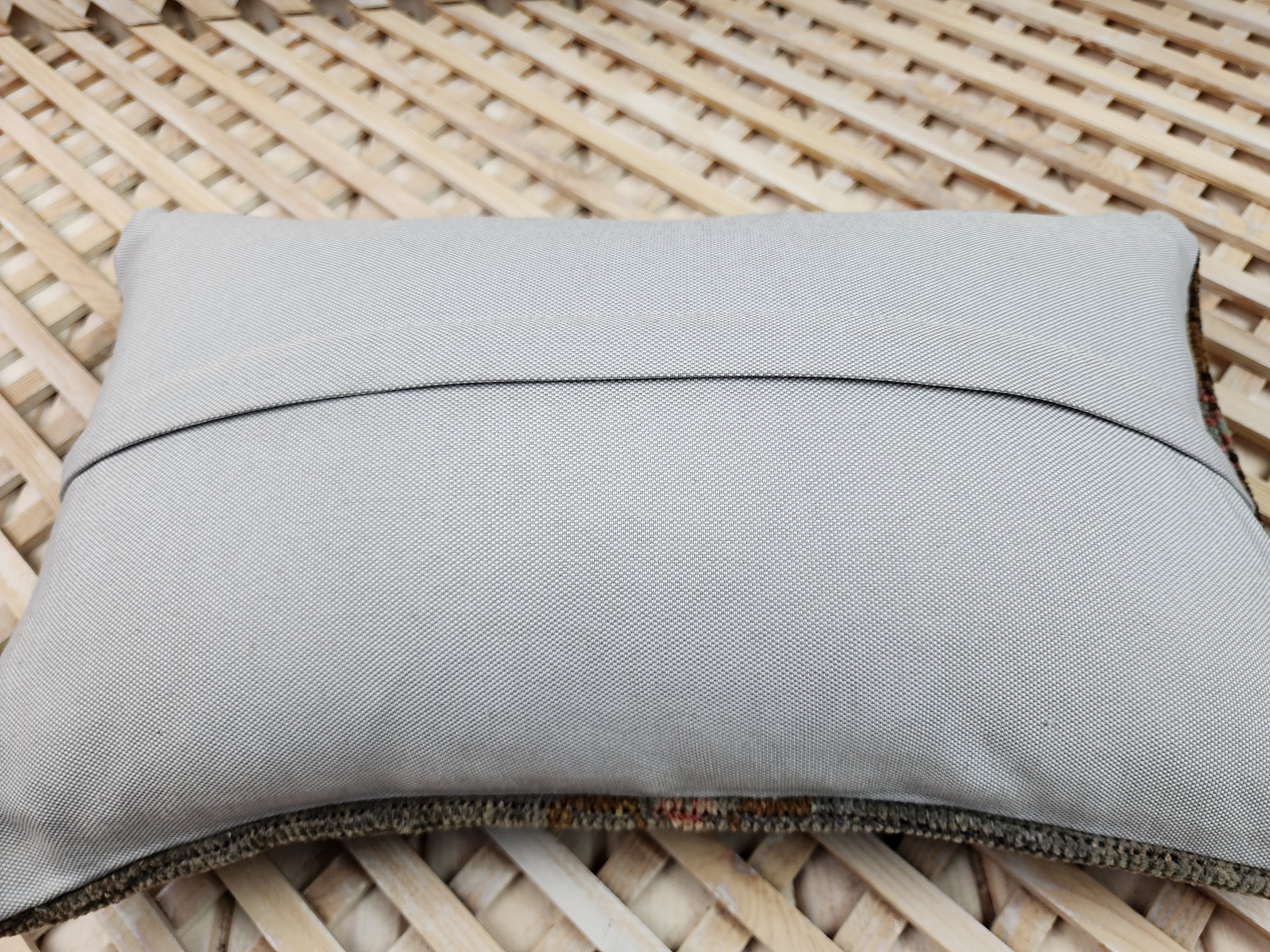 vintage Anatolian Pillow Cover — corner detail