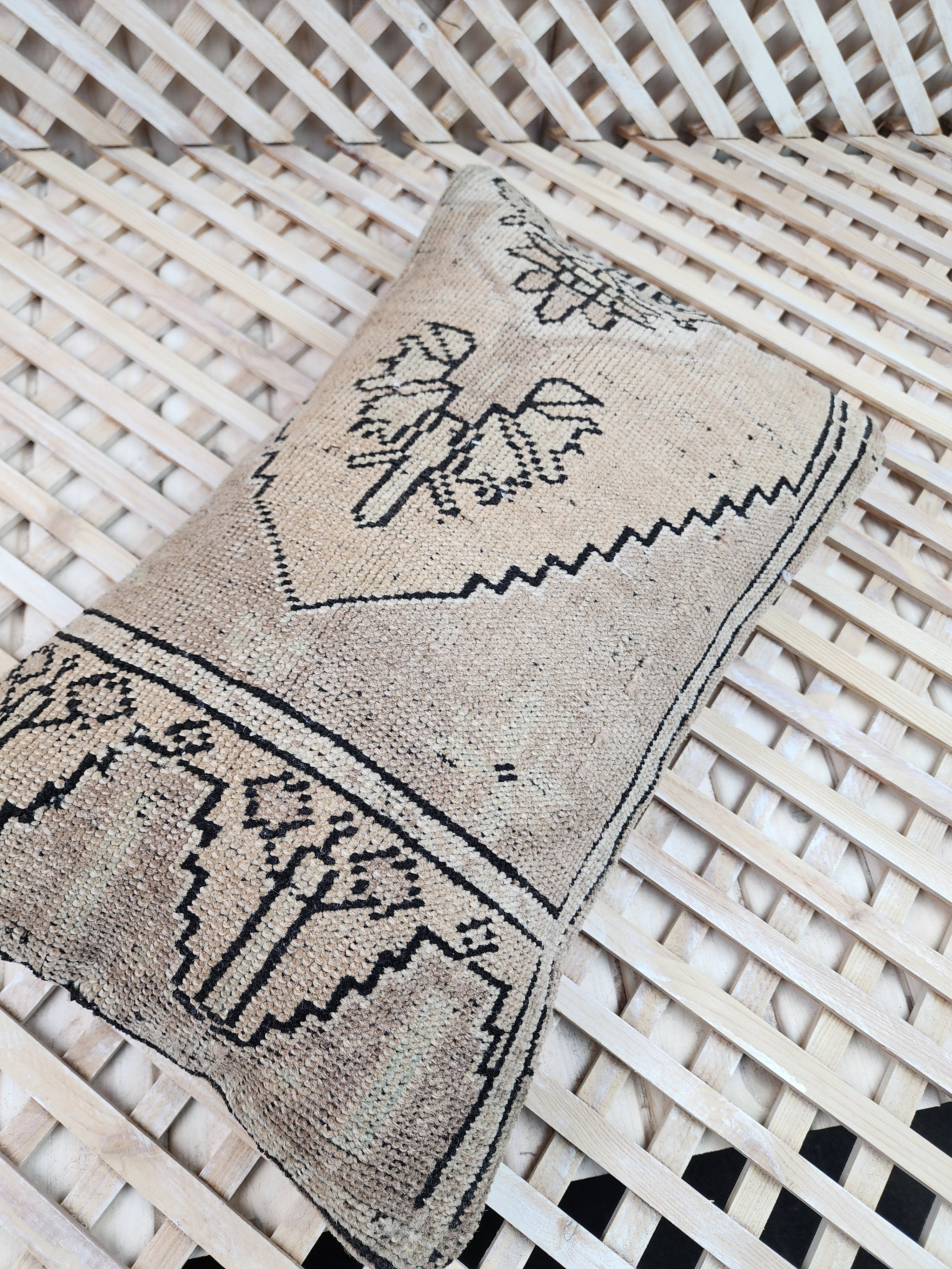 vintage Anatolian Pillow Cover — in setting