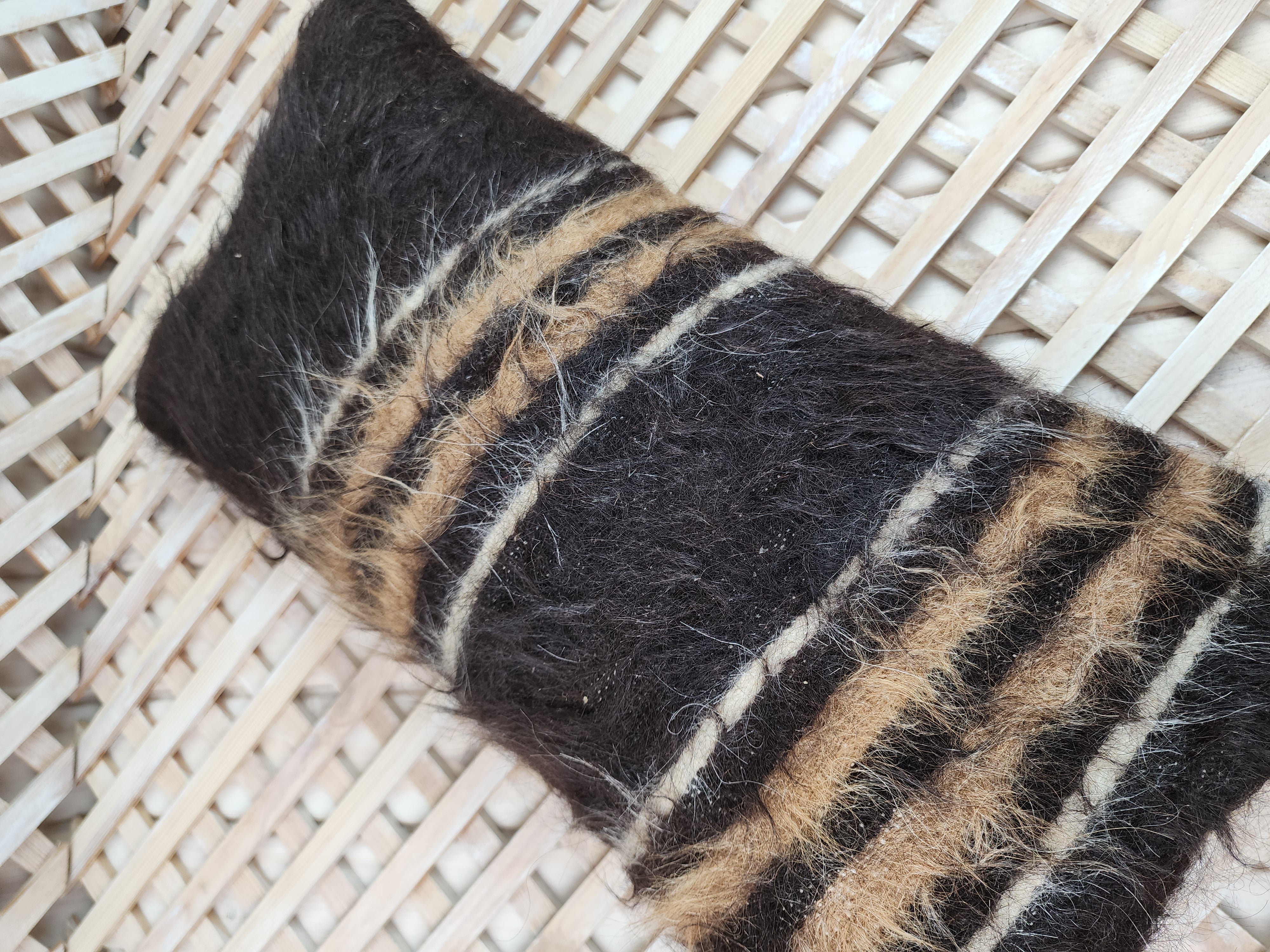 vintage Kilim Pillow Cover — pattern close-up