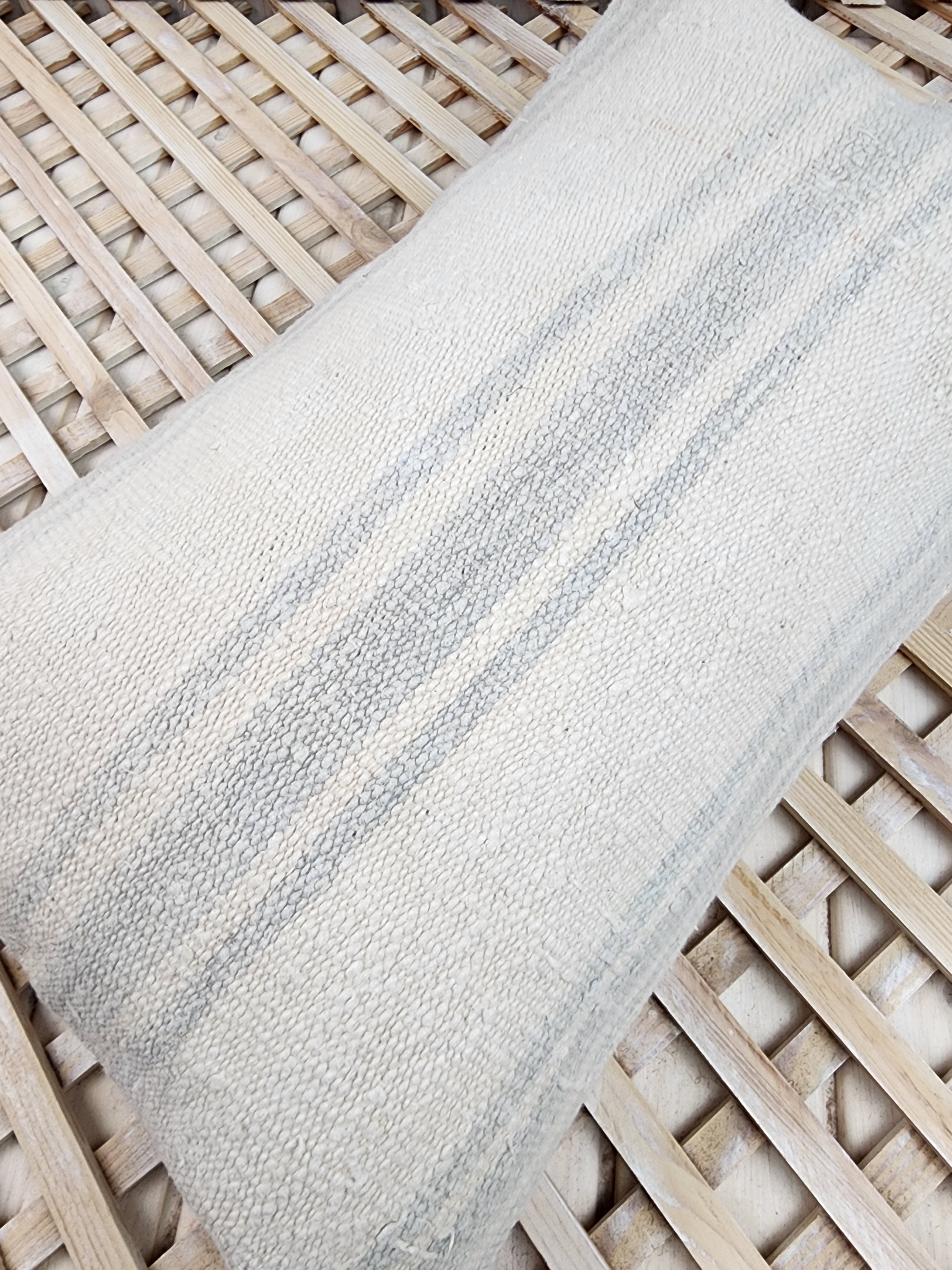 Lumbar Kilim Pillow Cover 12 x 20 in
