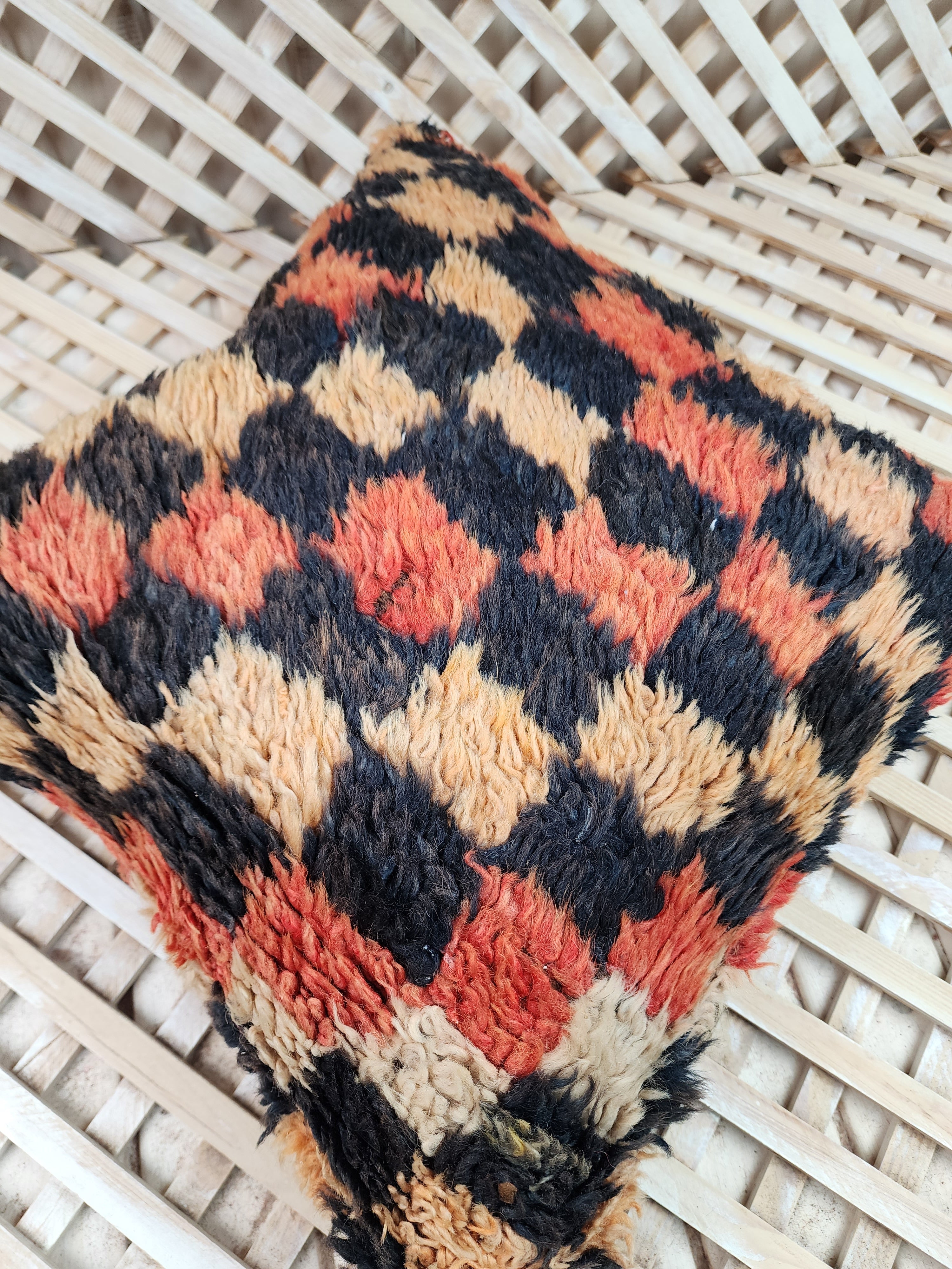 vintage Persian Pillow Cover — pattern close-up