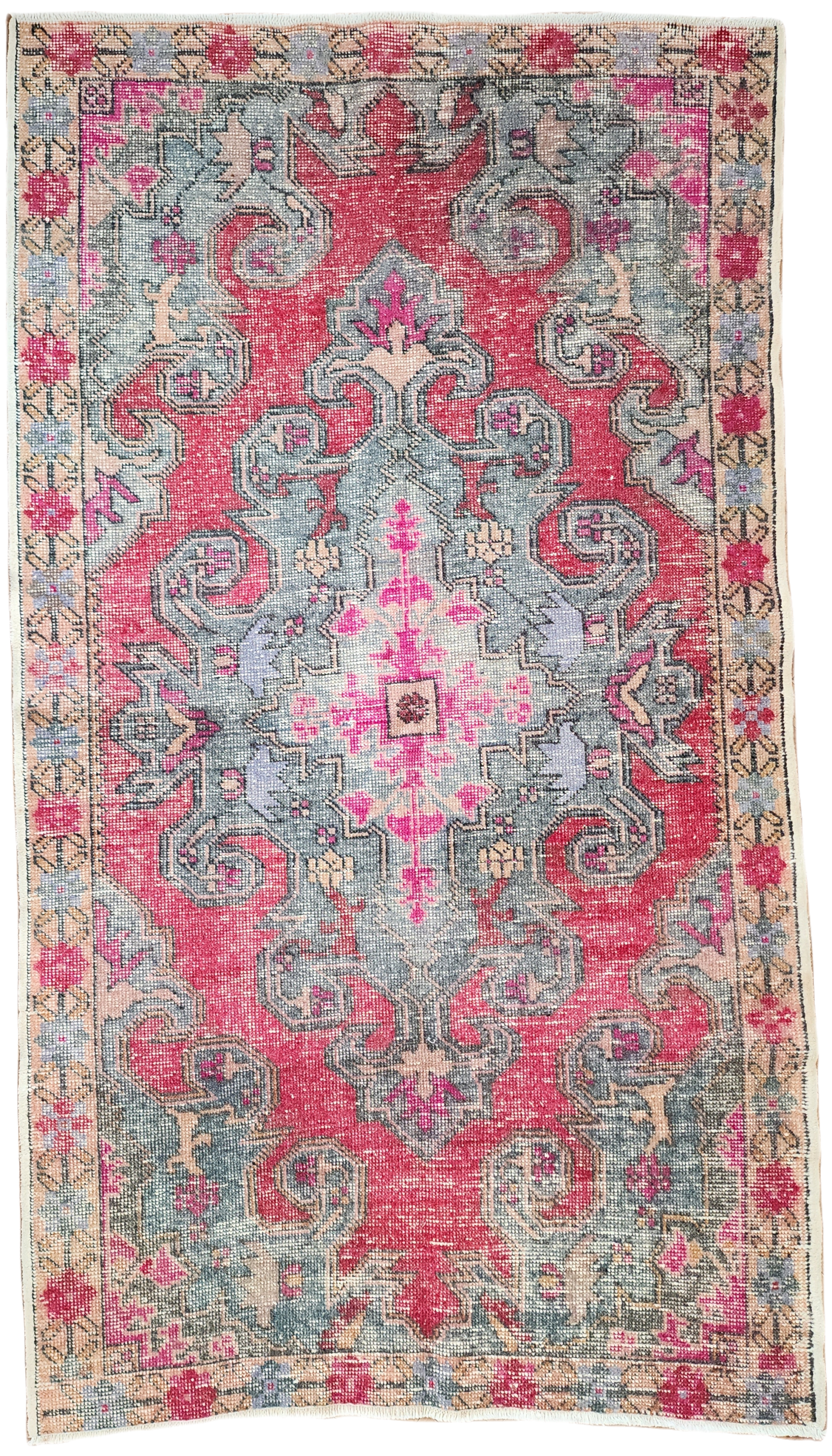 Handan — Antique Kayseri Wool Area Rug