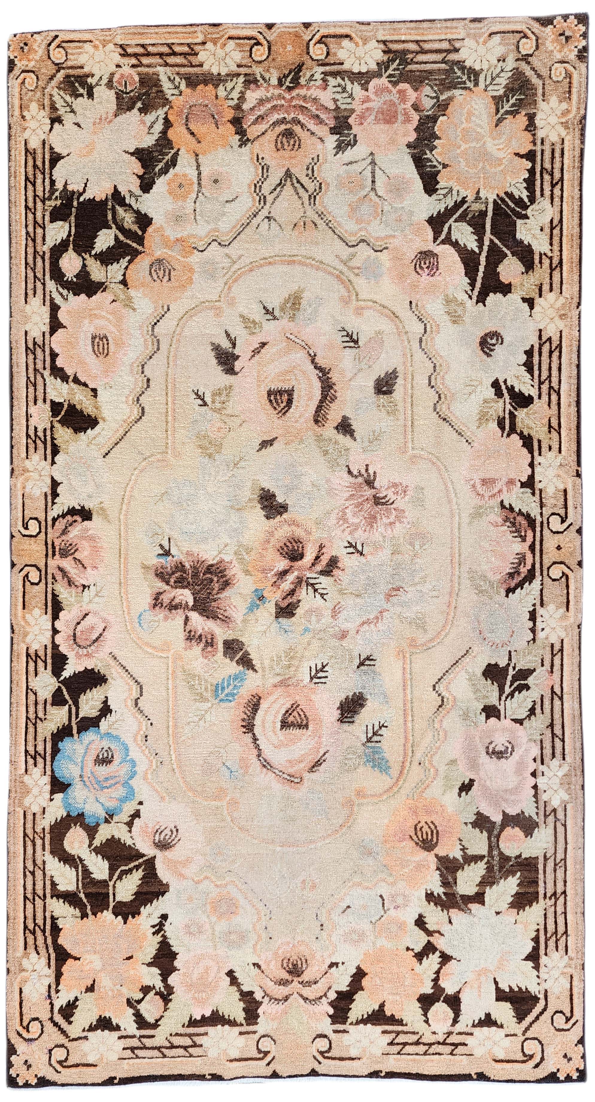 Antique Moldovan Pile Carpet