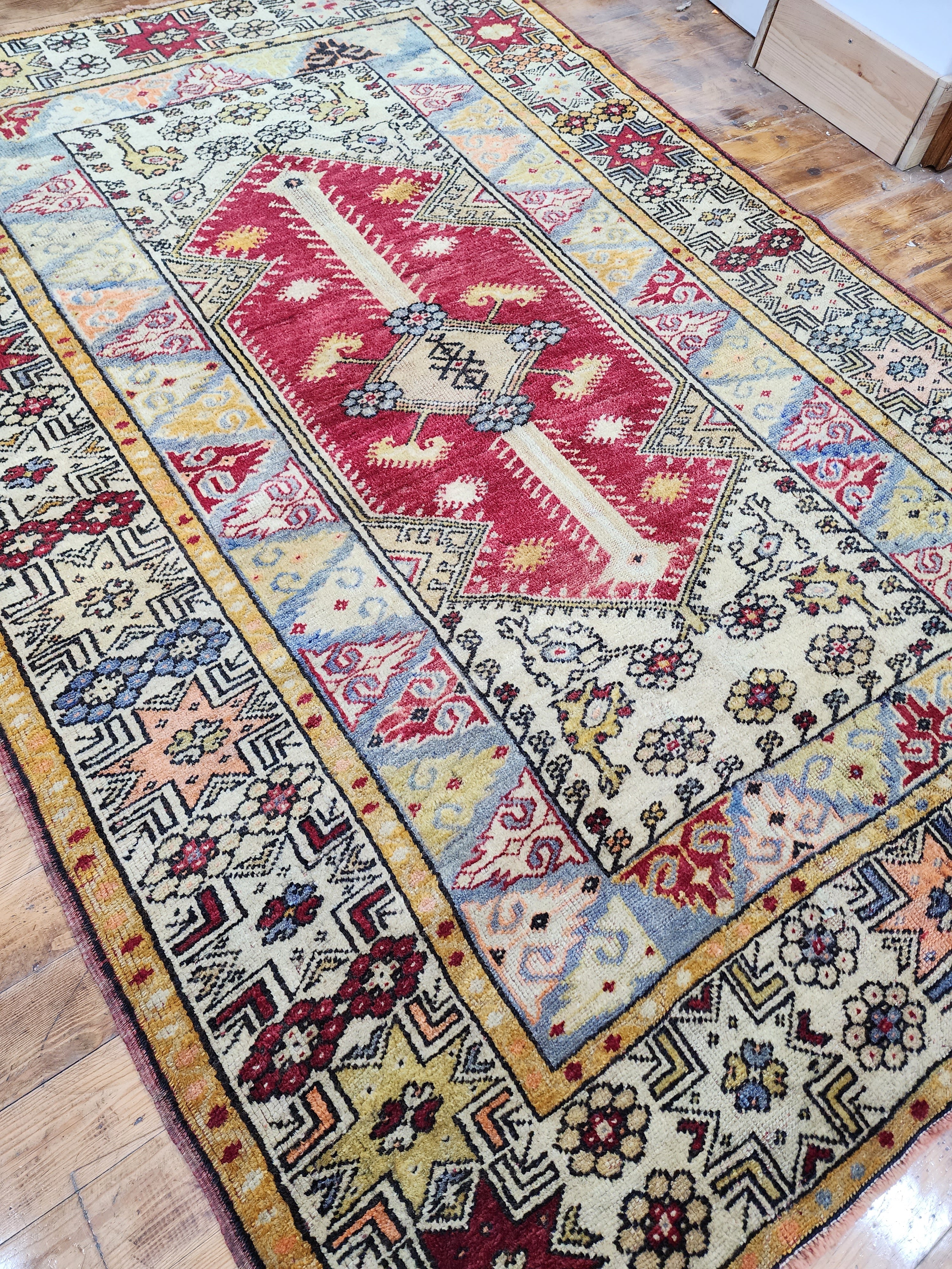 vintage Milas Area Rug — back view