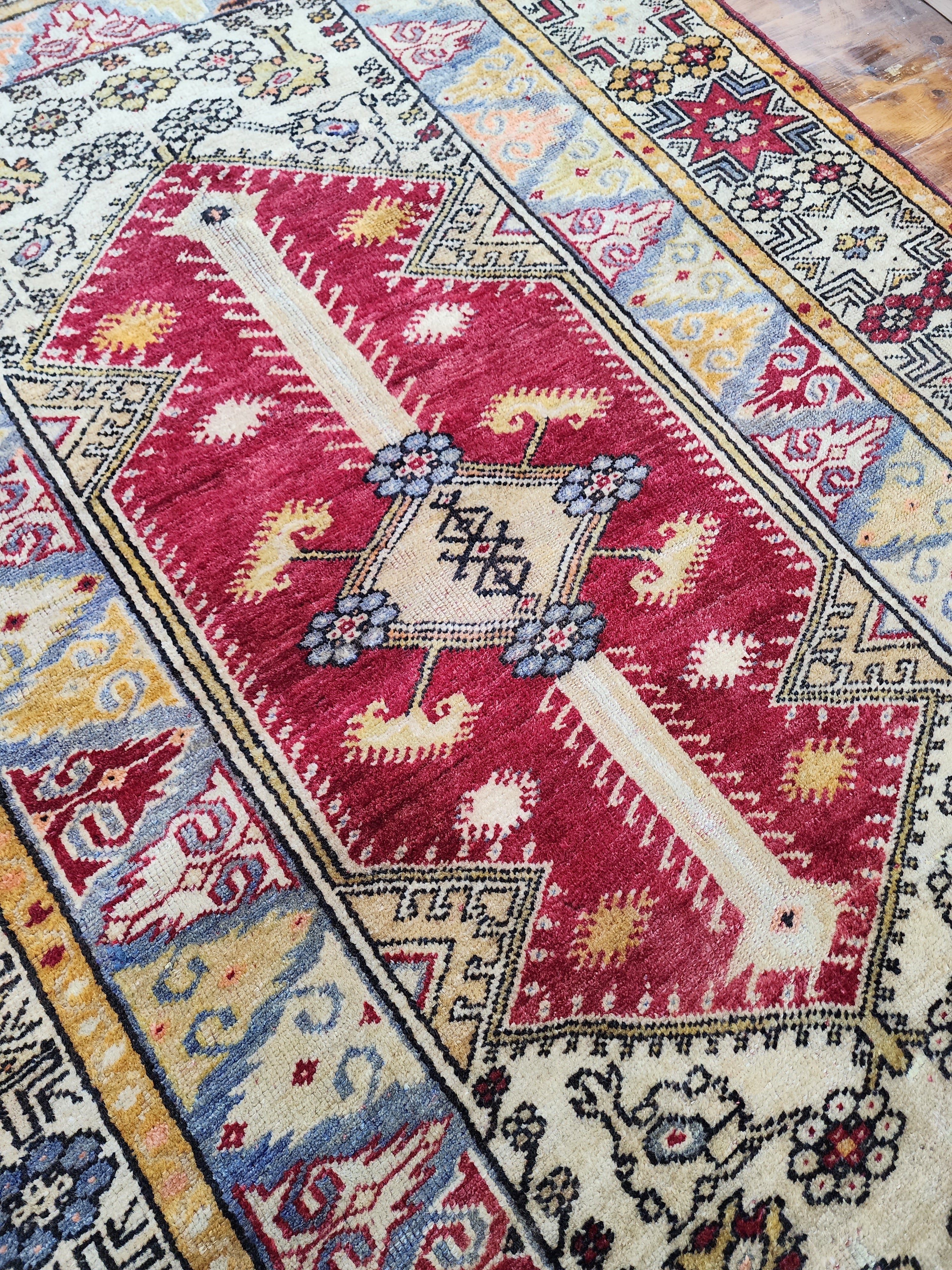 vintage Milas Area Rug — pattern close-up