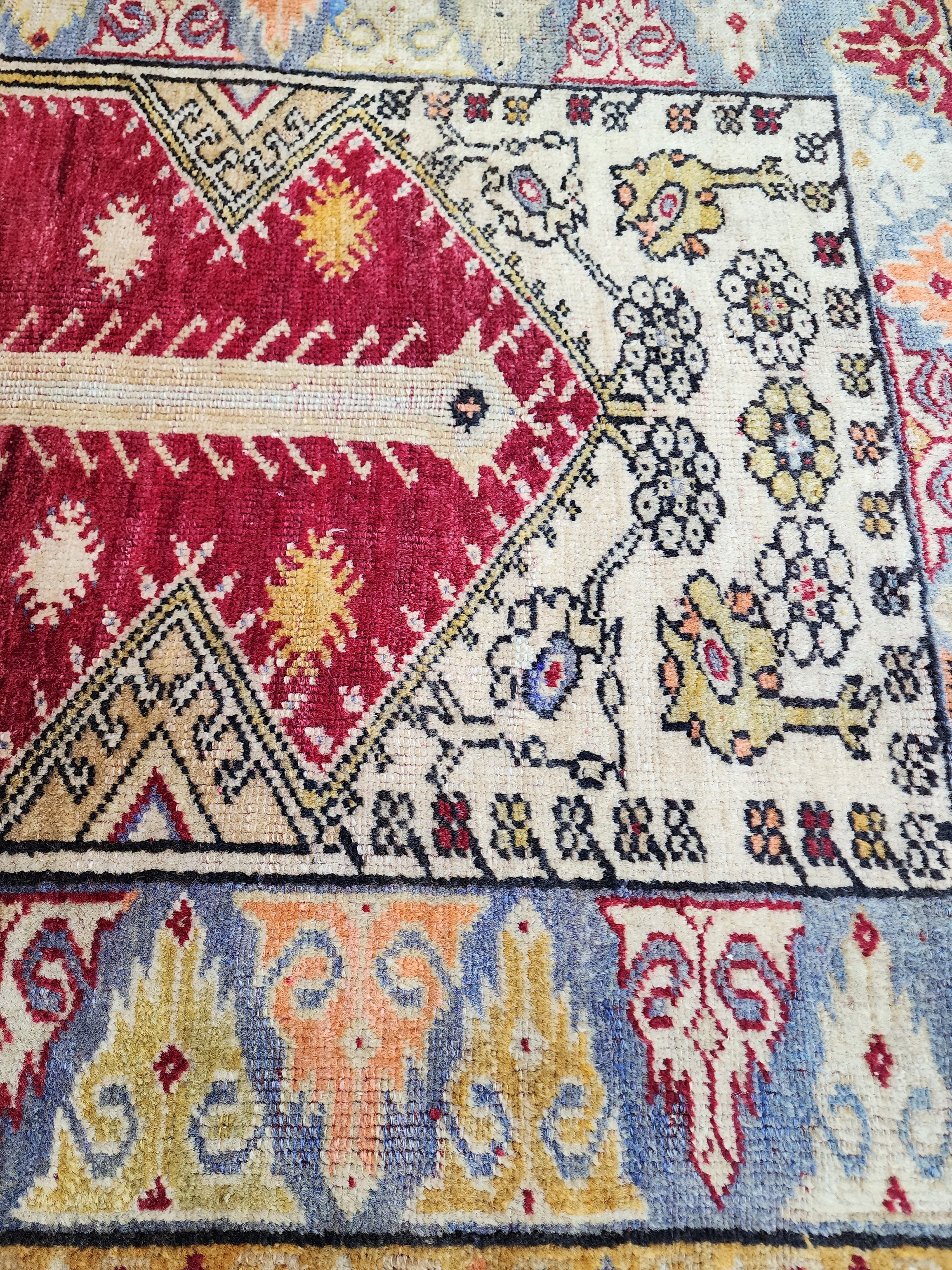 vintage Milas Area Rug — pile detail