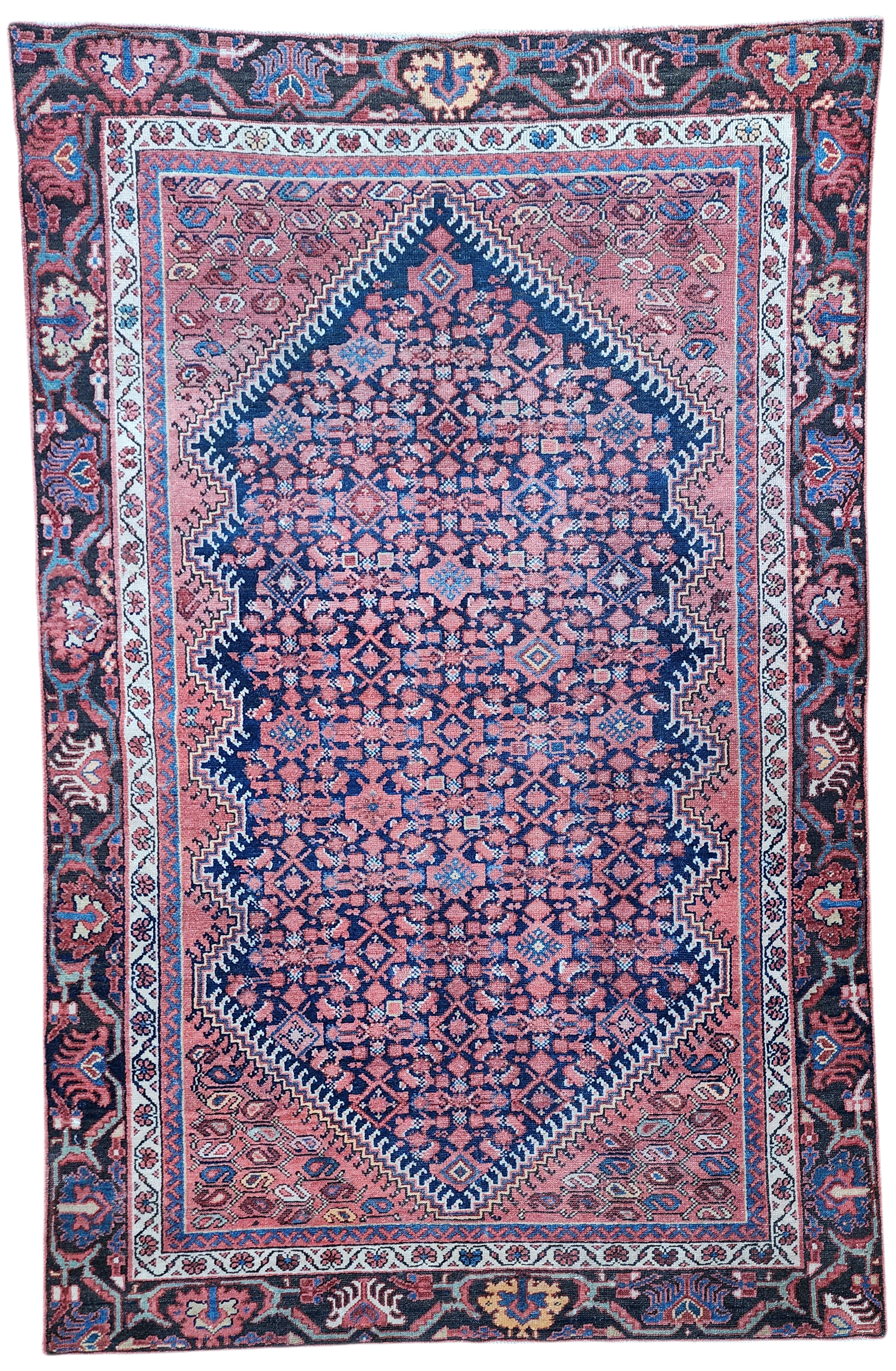 Mammitu — Antique Persian Wool Small Rug
