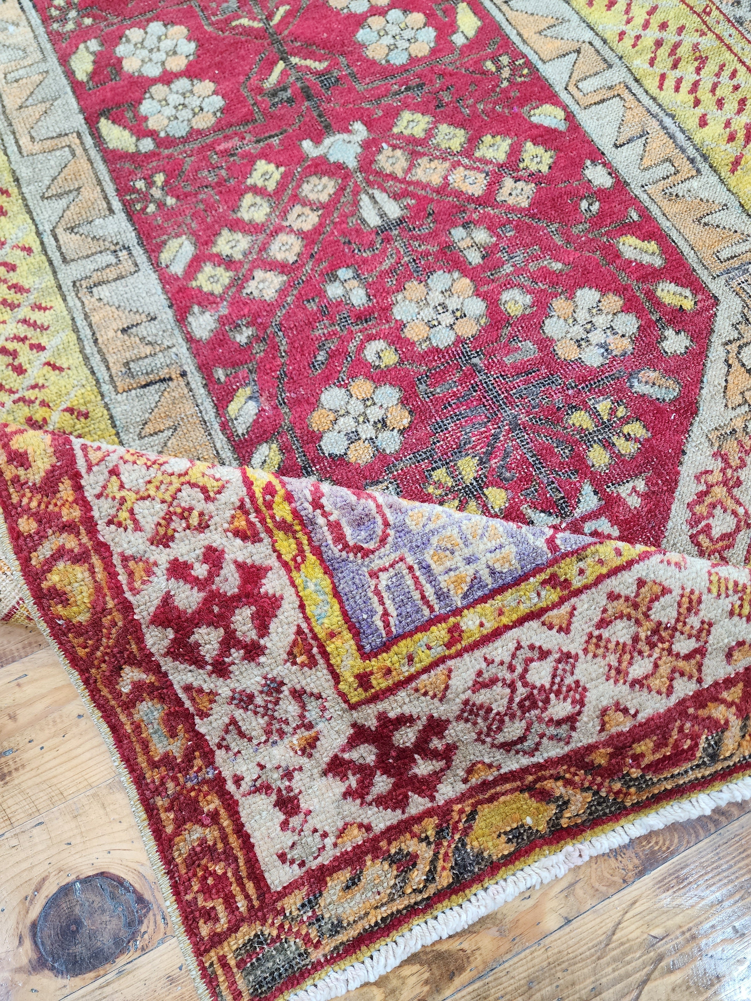 antique Sivas Small Rug — styled view