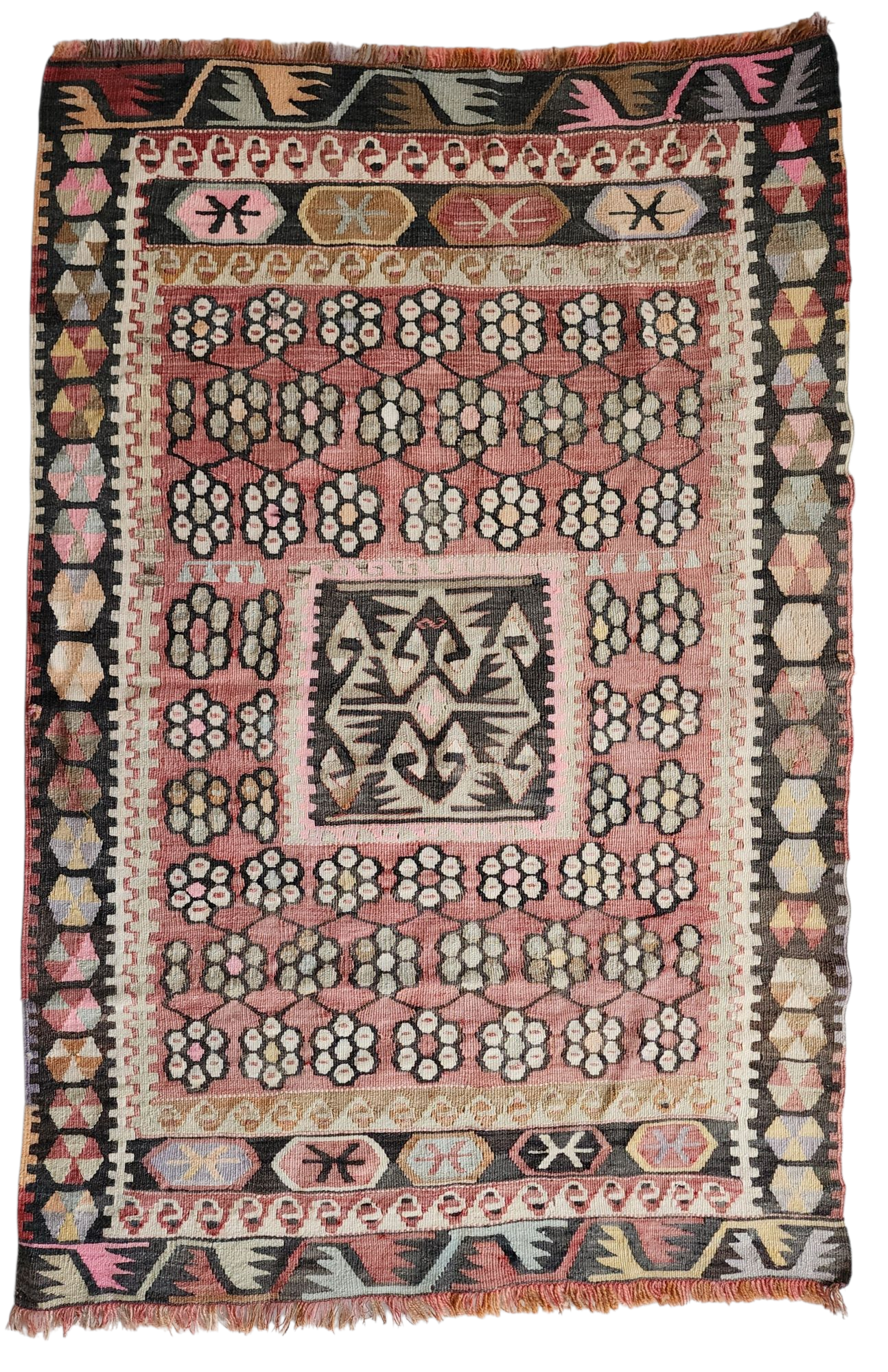 Lethaea — Vintage Kilim Wool Small Rug