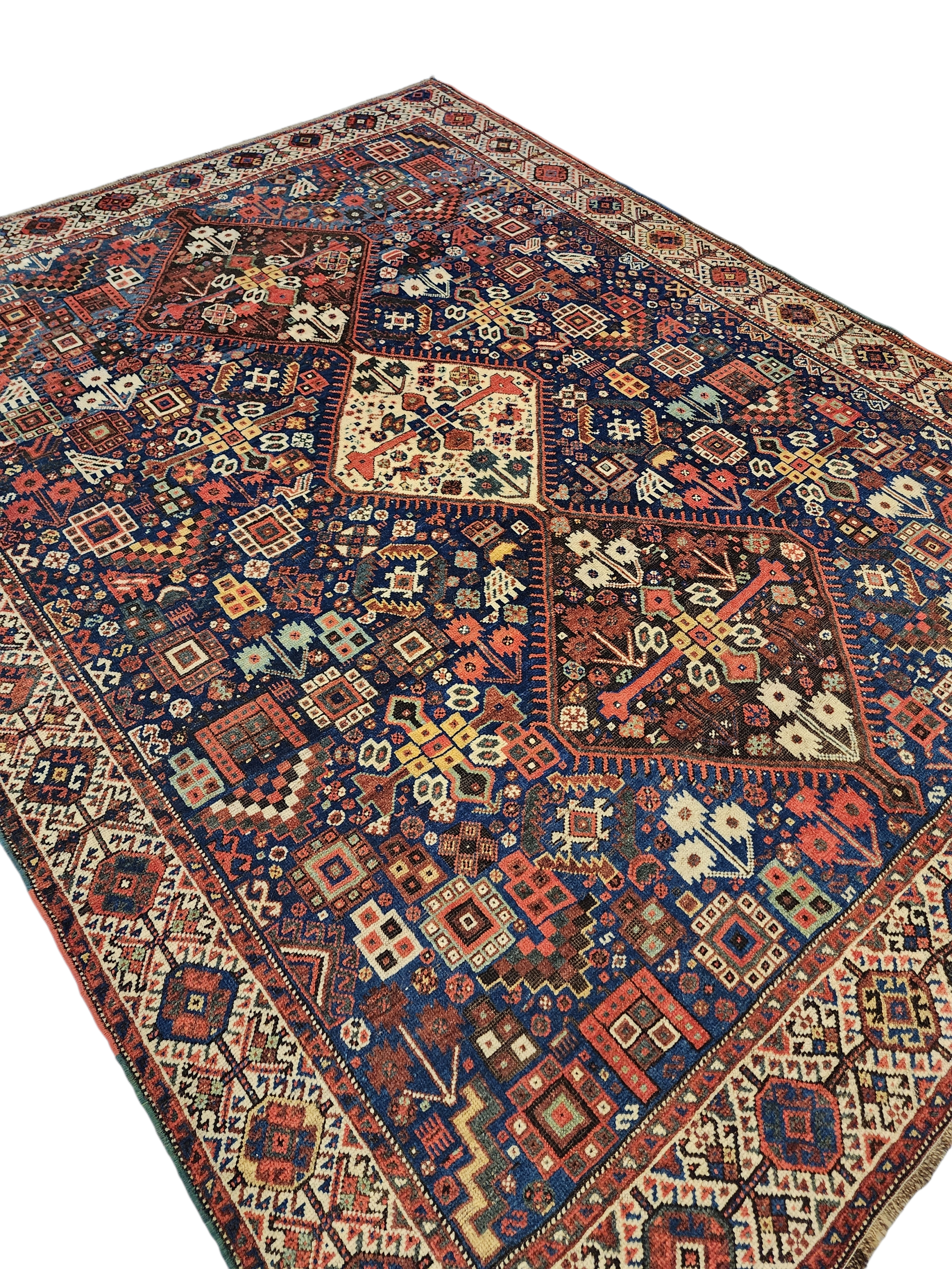 Ada — Antique Caucasian Shirvan Wool Large Area Rug