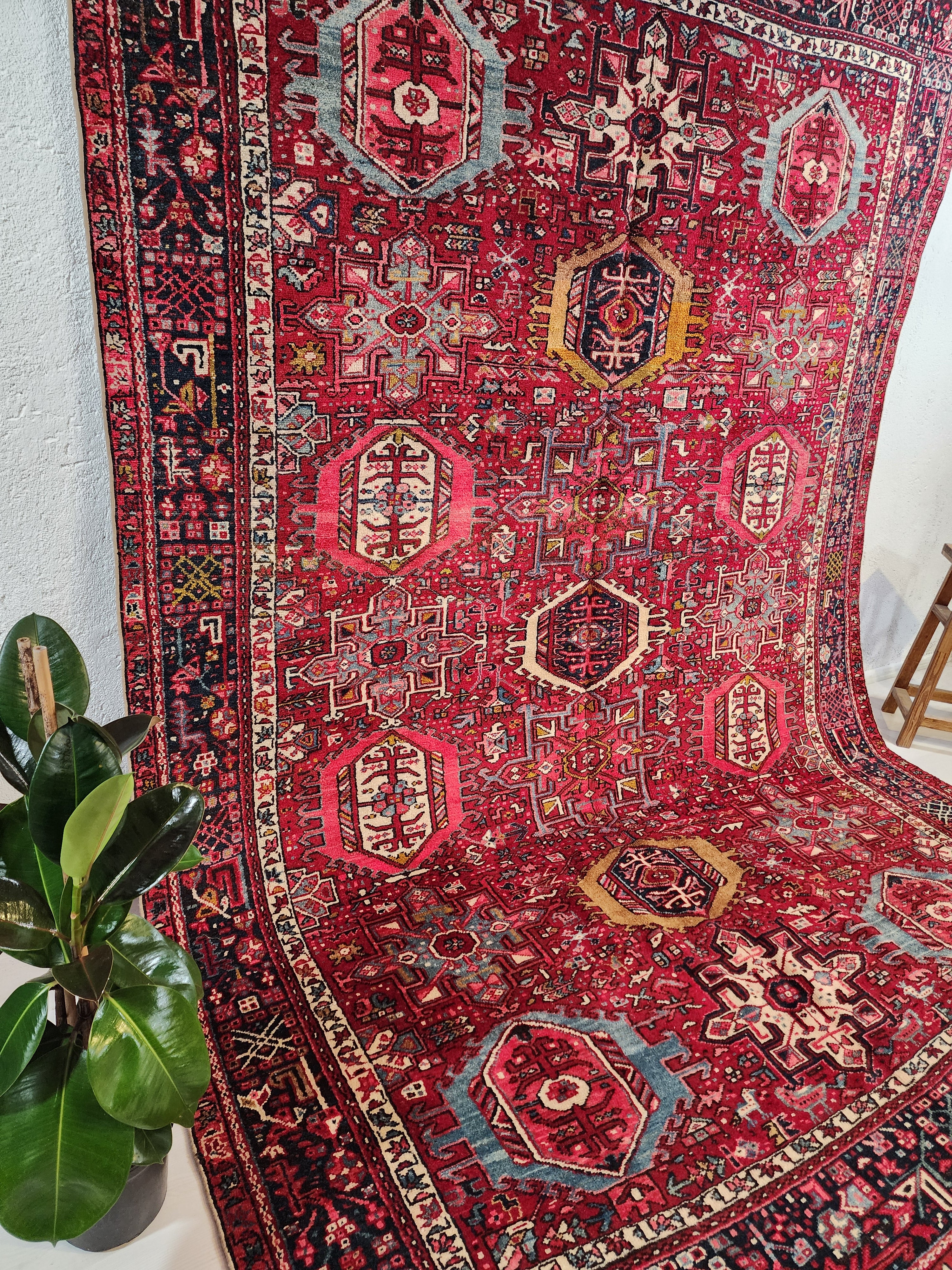 Zerzevana — Antique Anatolian Wool Large Area Rug