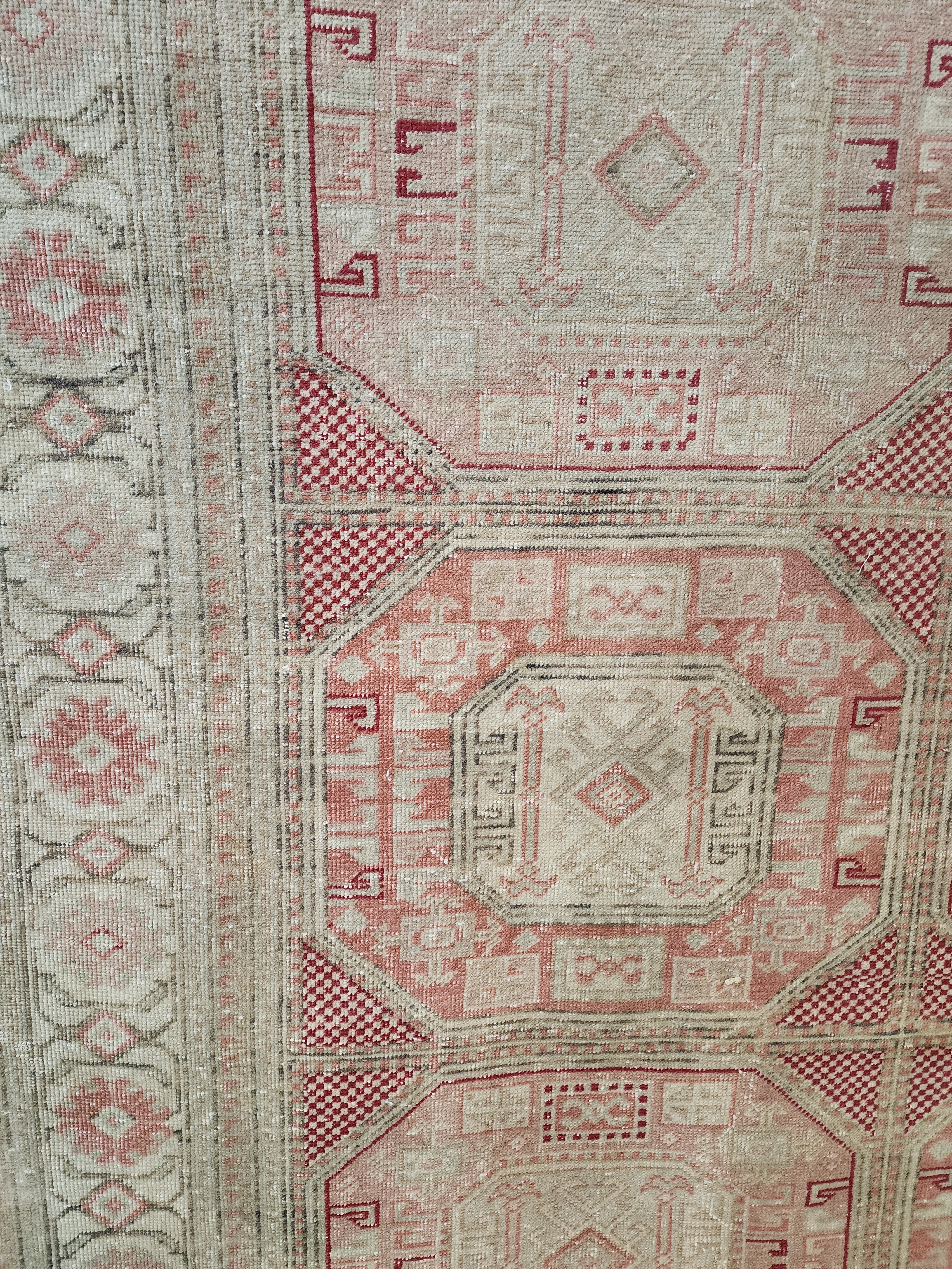 Smaragda — Vintage Oushak Wool Large Area Rug
