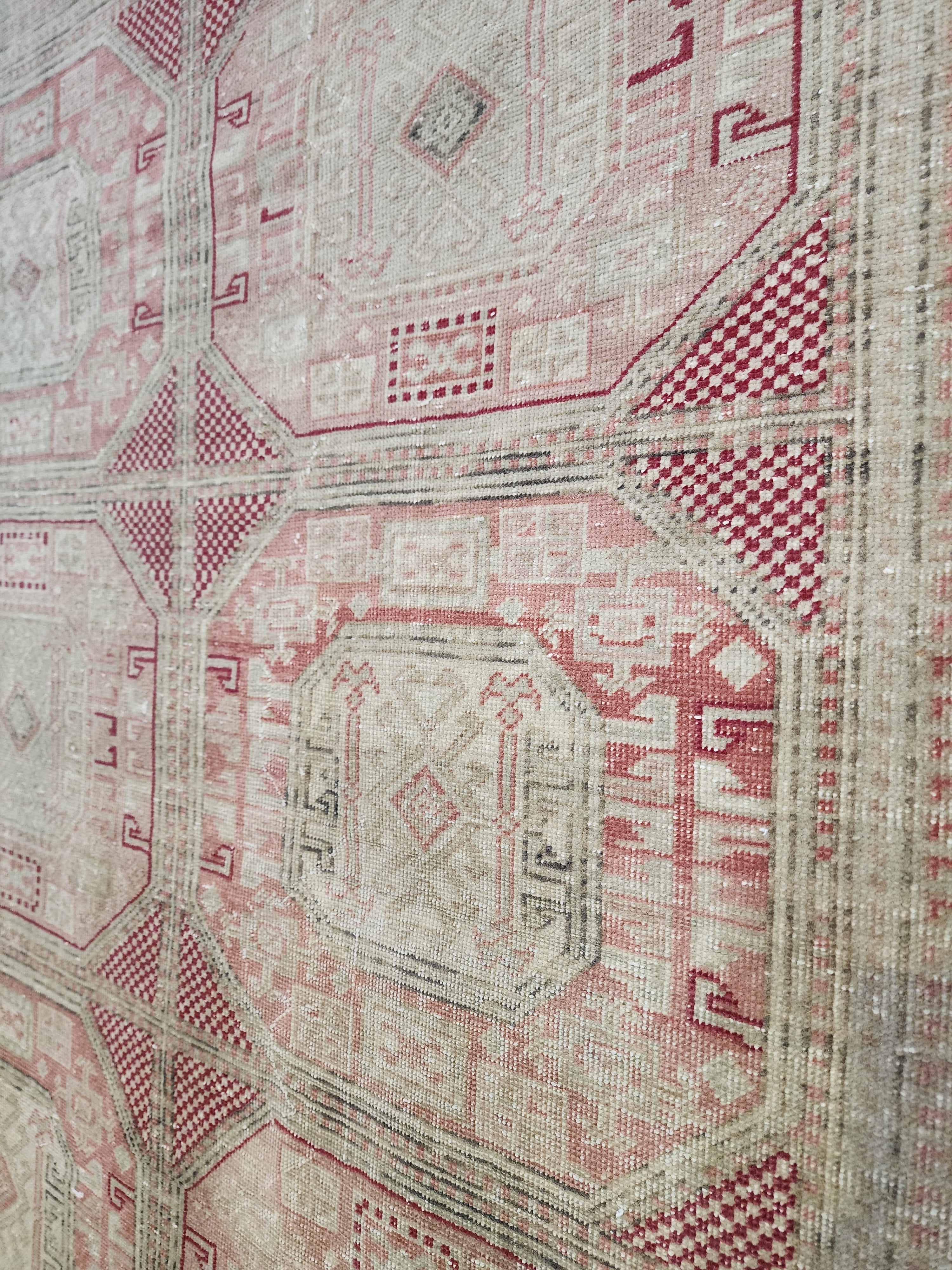 Smaragda — Vintage Oushak Wool Large Area Rug