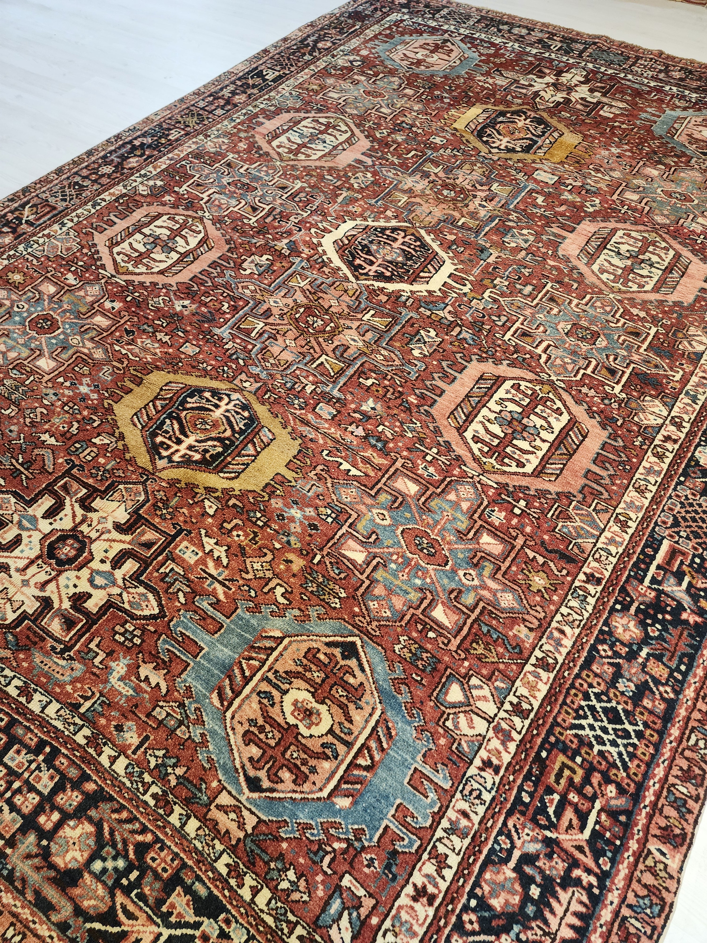 Zerzevana — Antique Anatolian Wool Large Area Rug