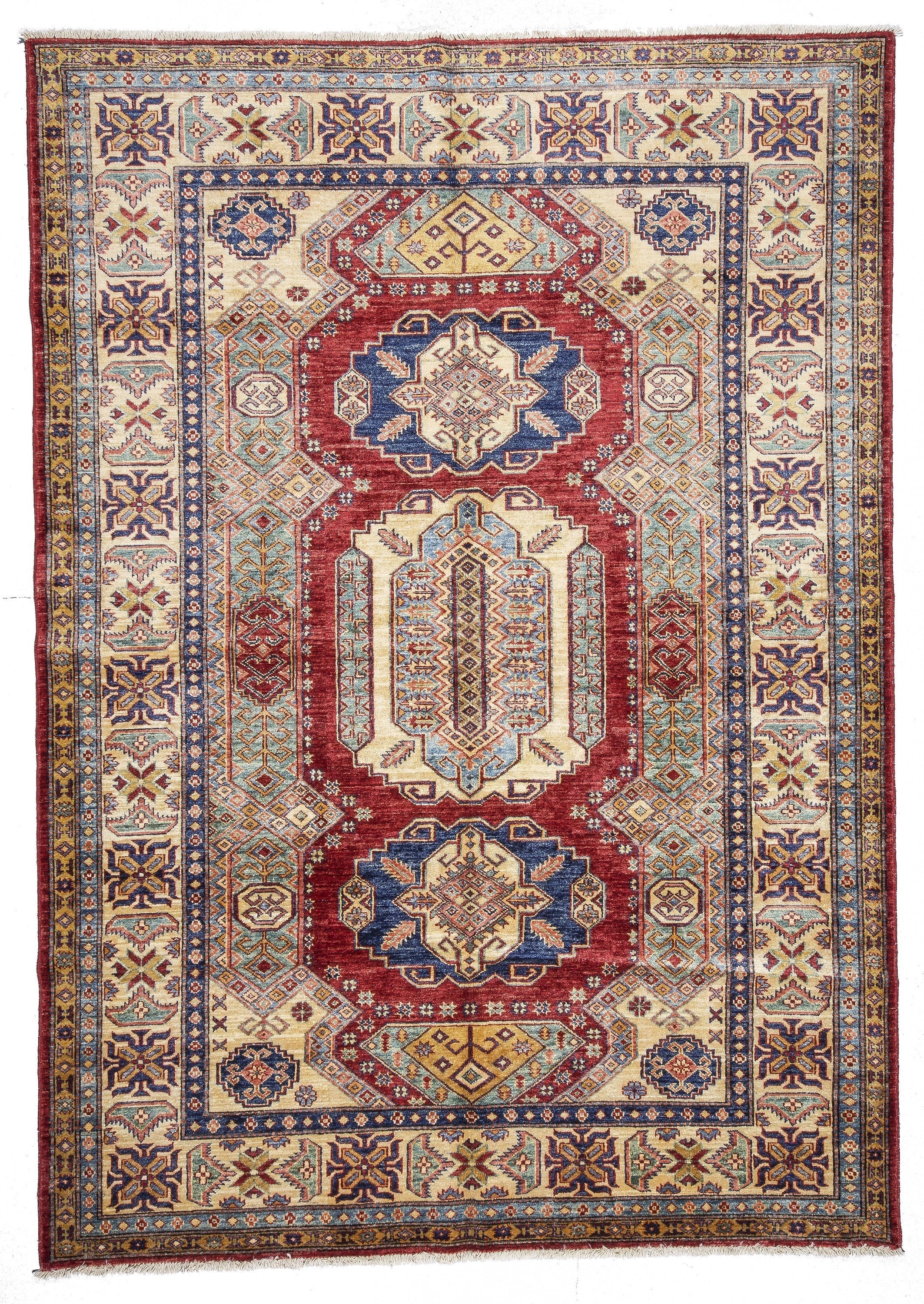 Helen — Vintage Caucasian Wool Large Area Rug