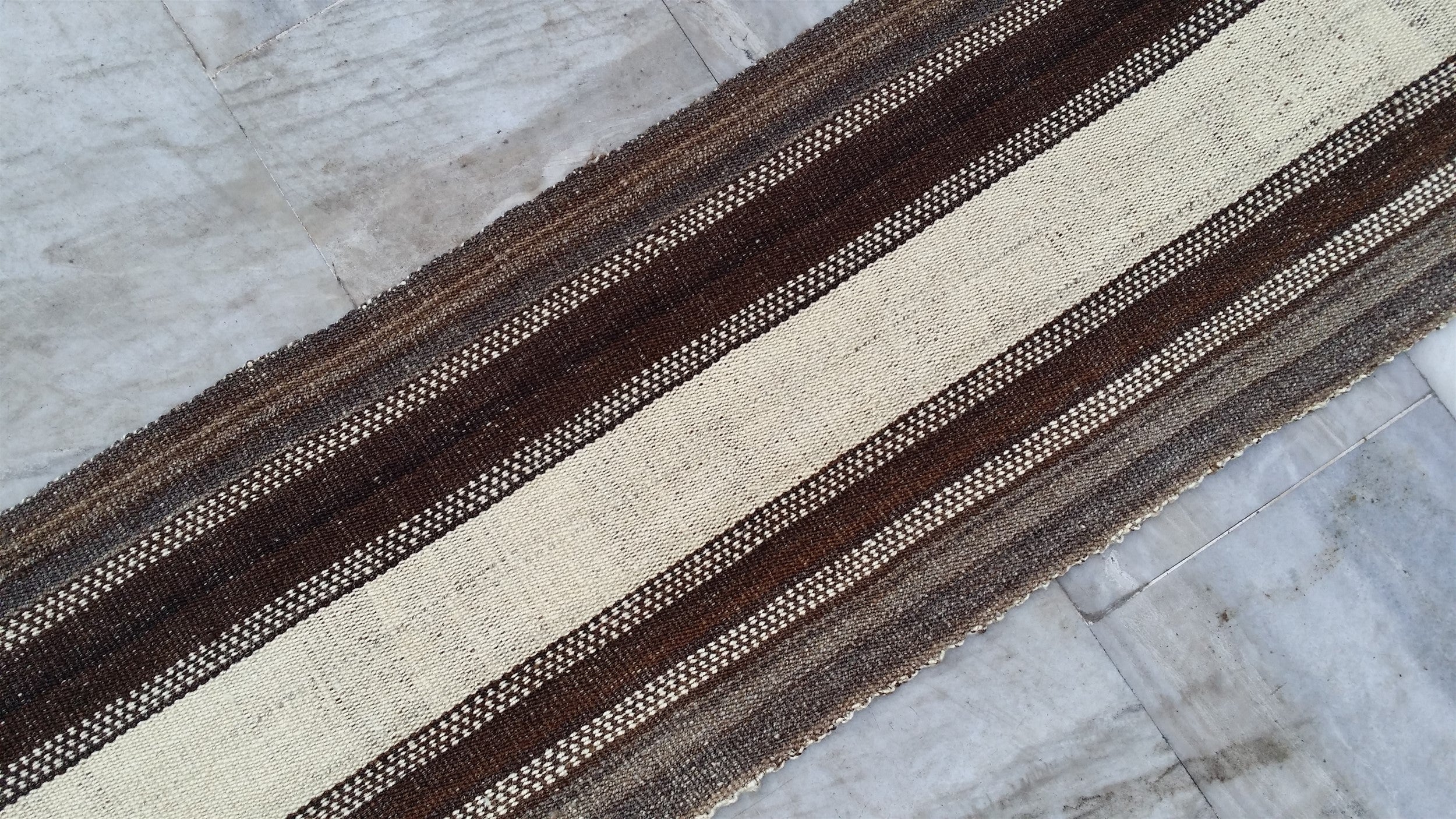 TAPIS COLORÉ DÉCOR BOHÈME D'ANATOLIE CENTRALE TURQUIE 7'5"X1'5"