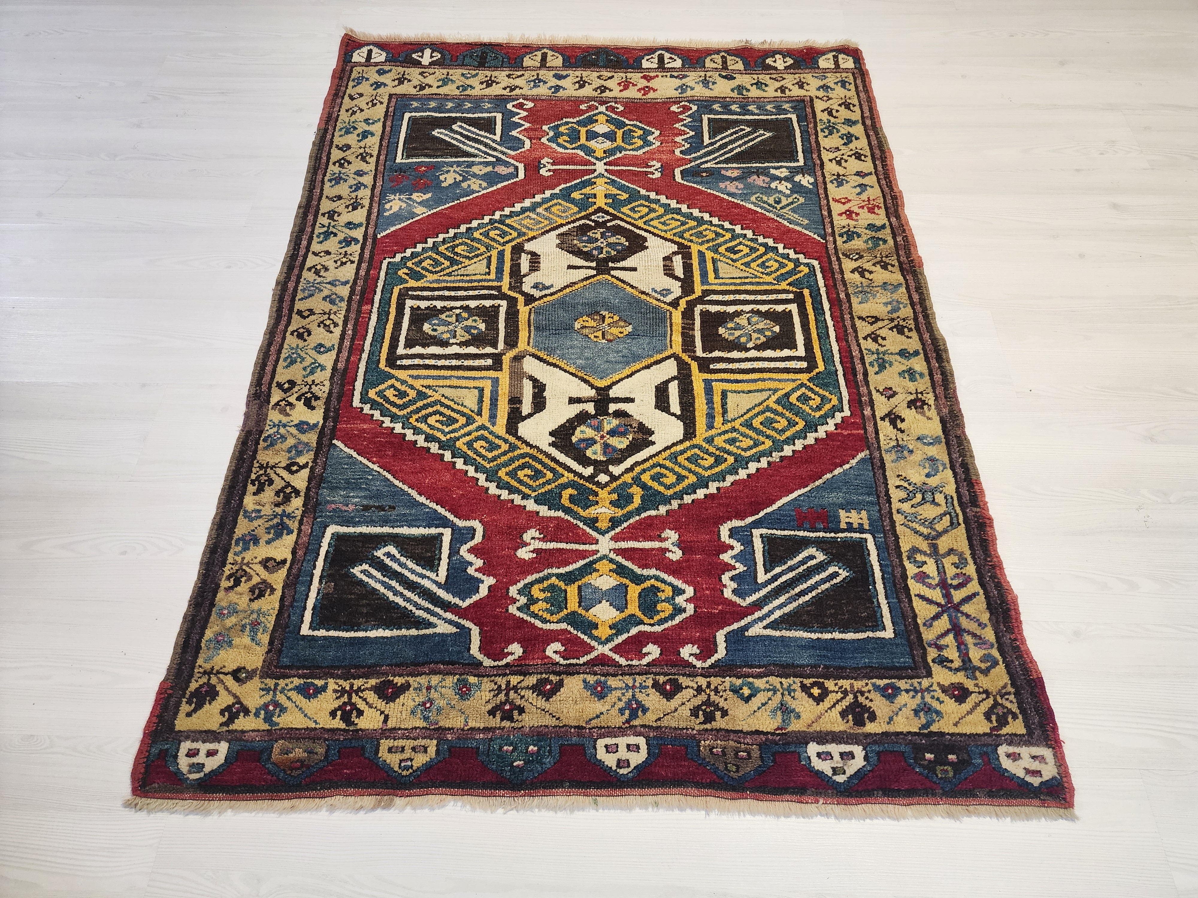 Xanthe — Antique Turkish Karapinar Konya Area Rug