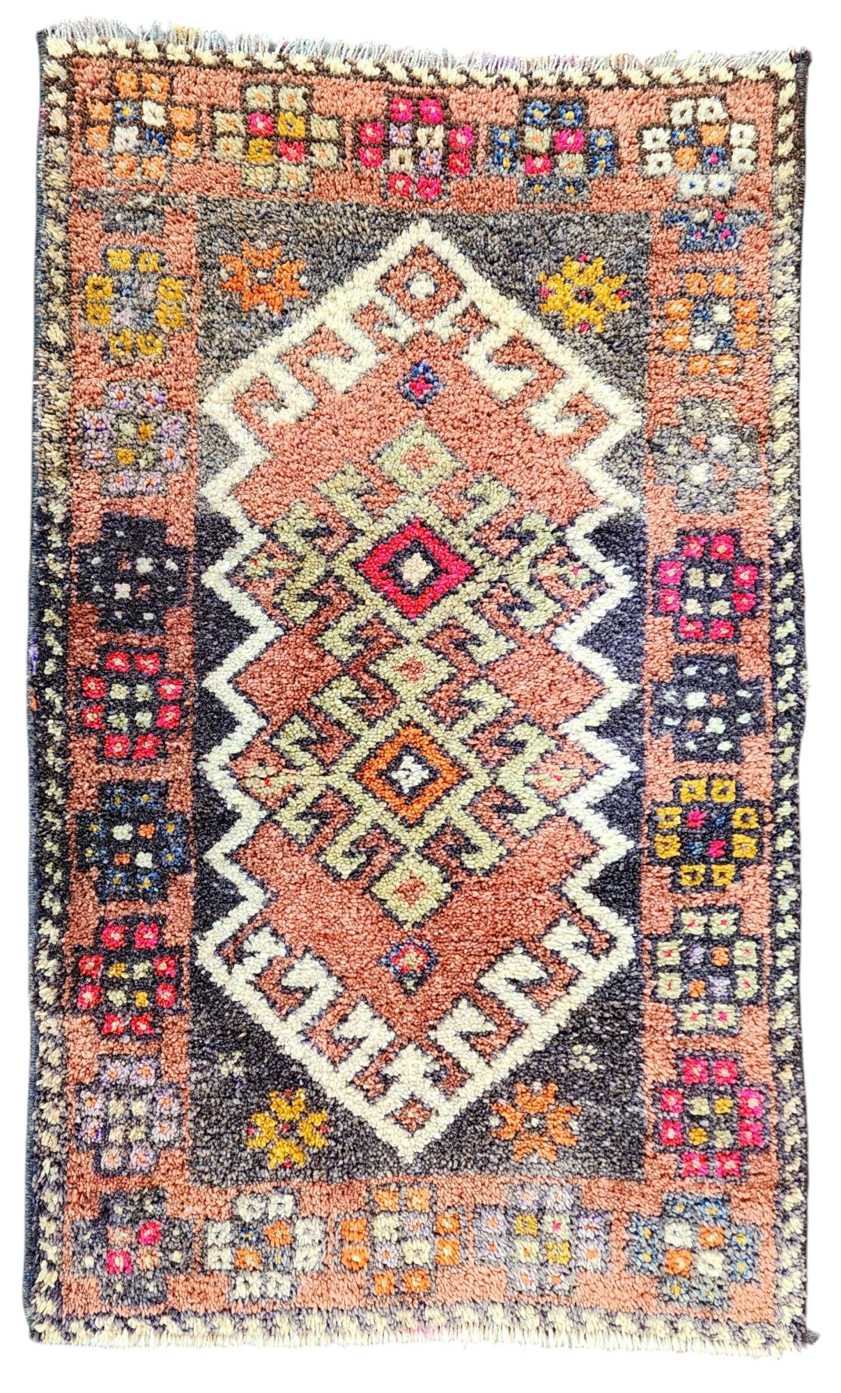Halikarnassa — Antique Anatolian Wool Small Rug