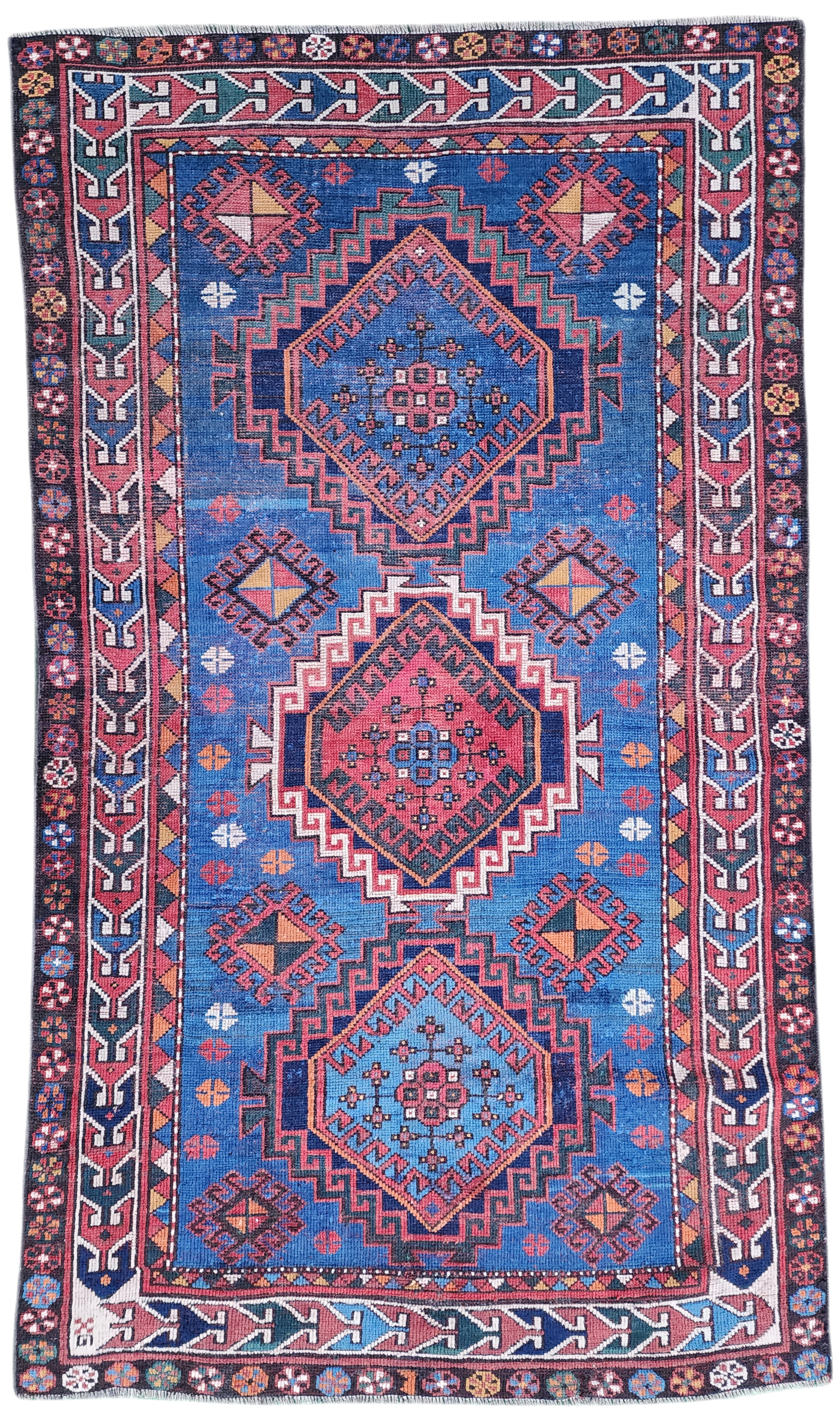 Astamenza — Antique Anatolian Wool Small Rug