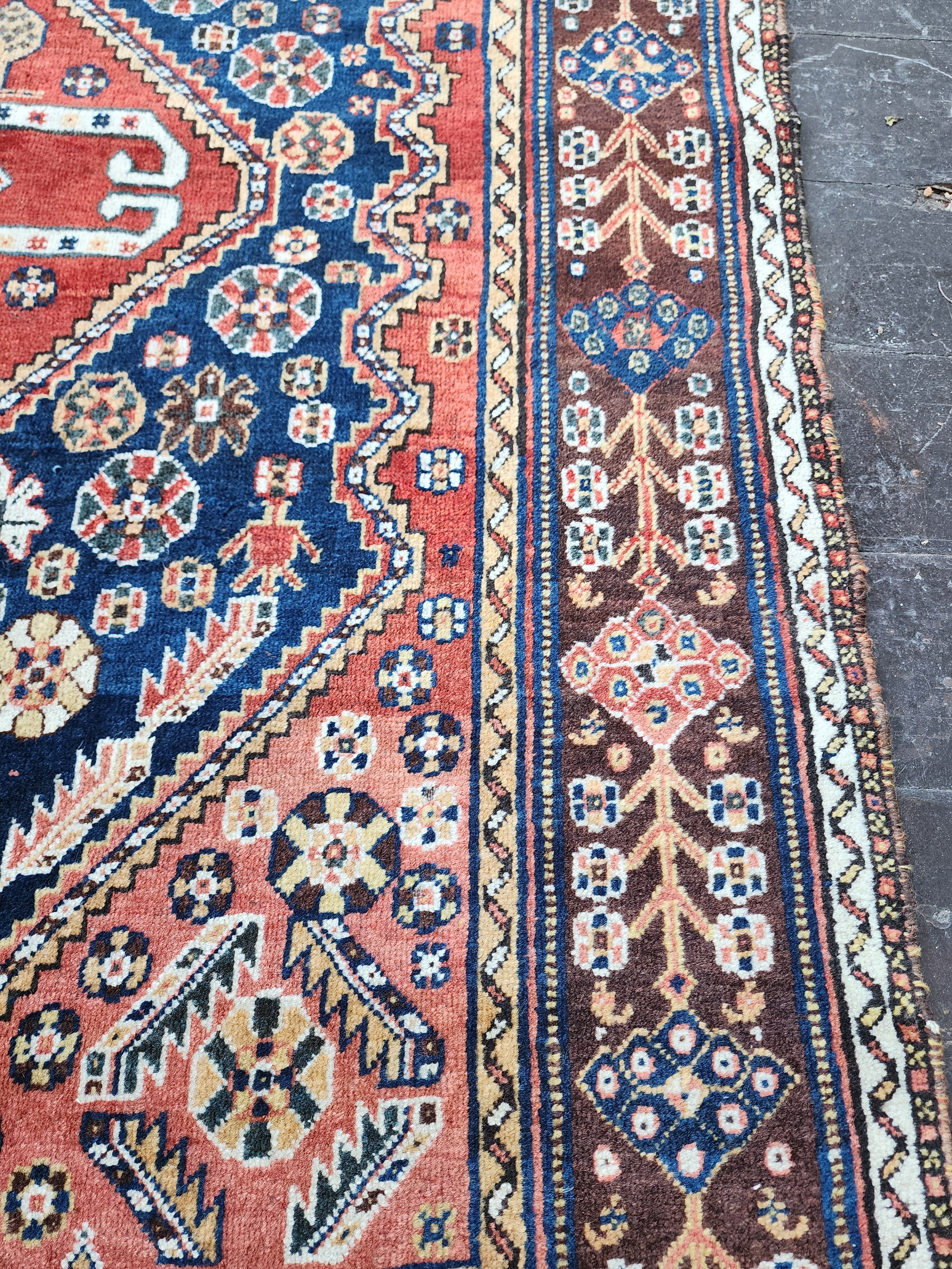 Vintage Persian Rug, Turkish Rug, Vintage Rug, Handspun Wool Rug, Nomadic Rug, Tribal Rug, Turkish Carpet, Home Decor, Home Living, Rug, 4x6