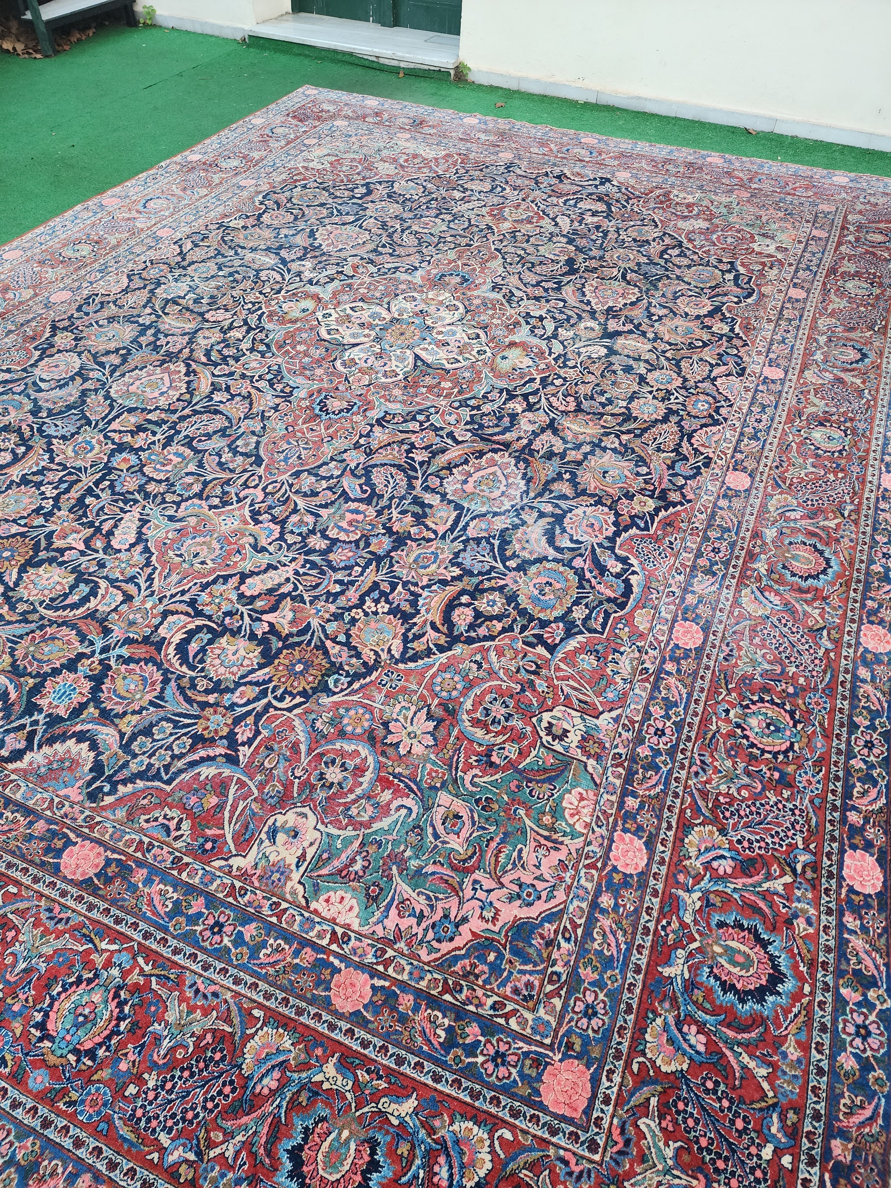 Glykeria — Antique Oriental Large Area Rug