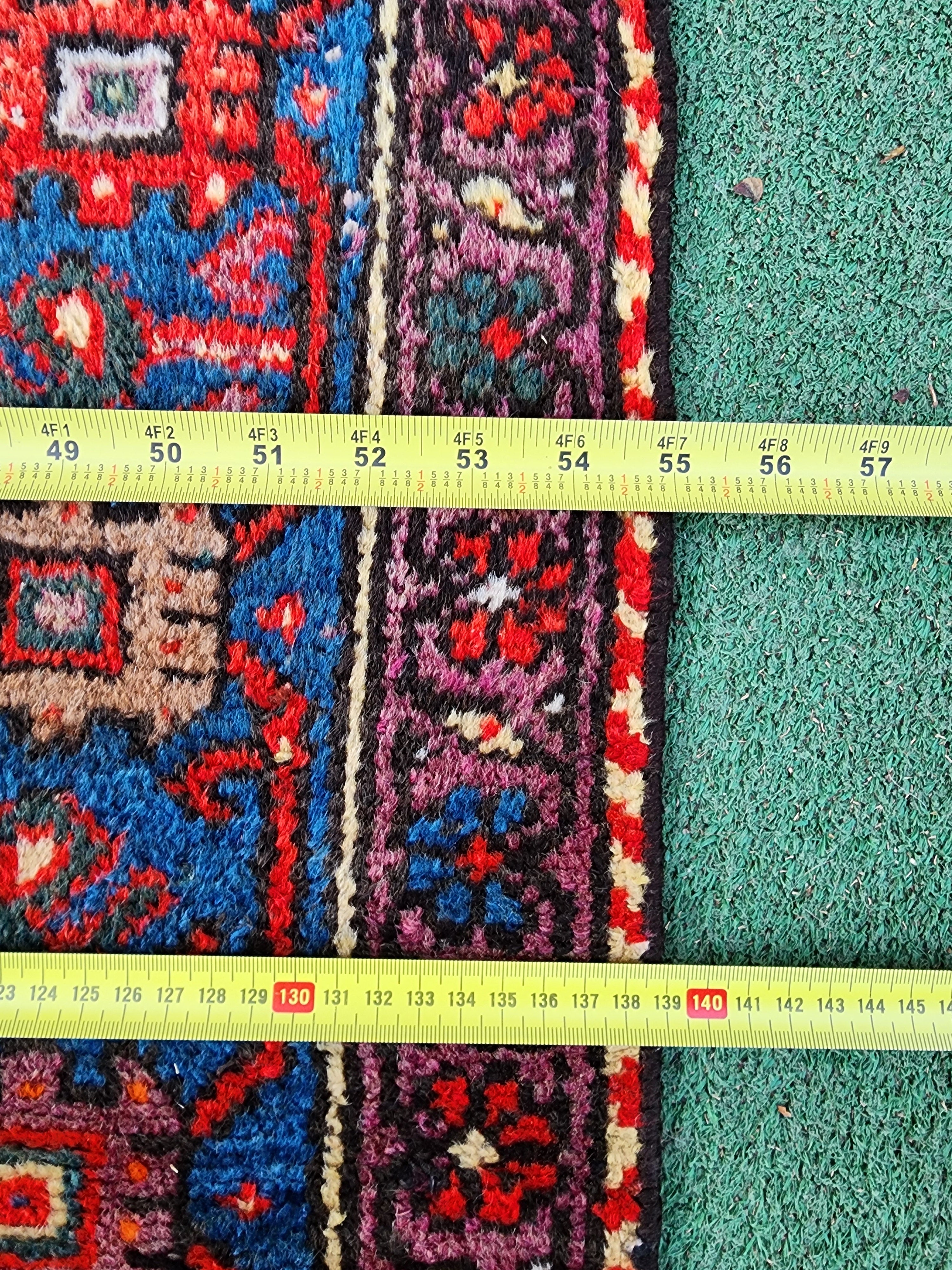 vintage Anatolian Wool Area Rug — styled view