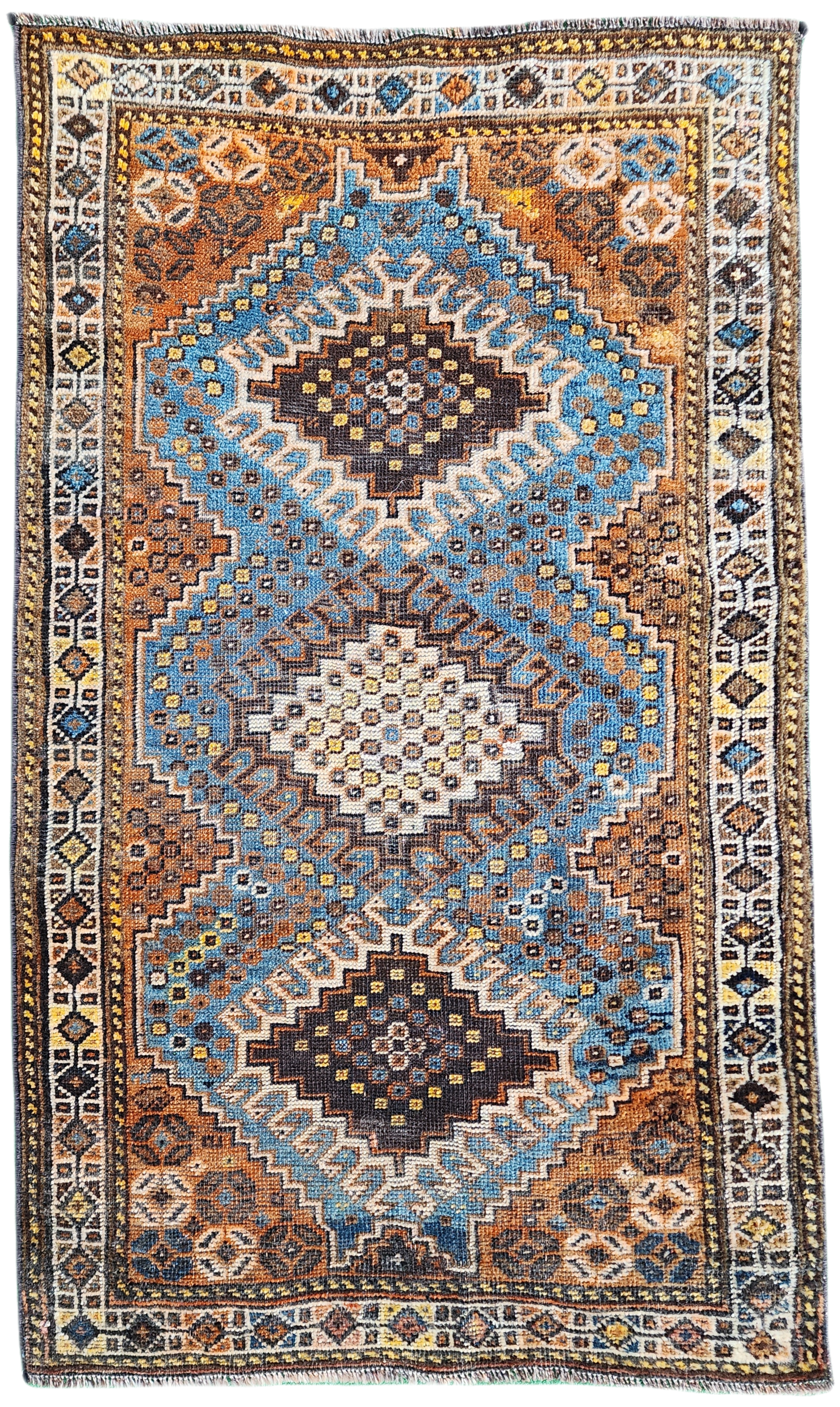 Skylla — Antique Persian Wool Small Rug