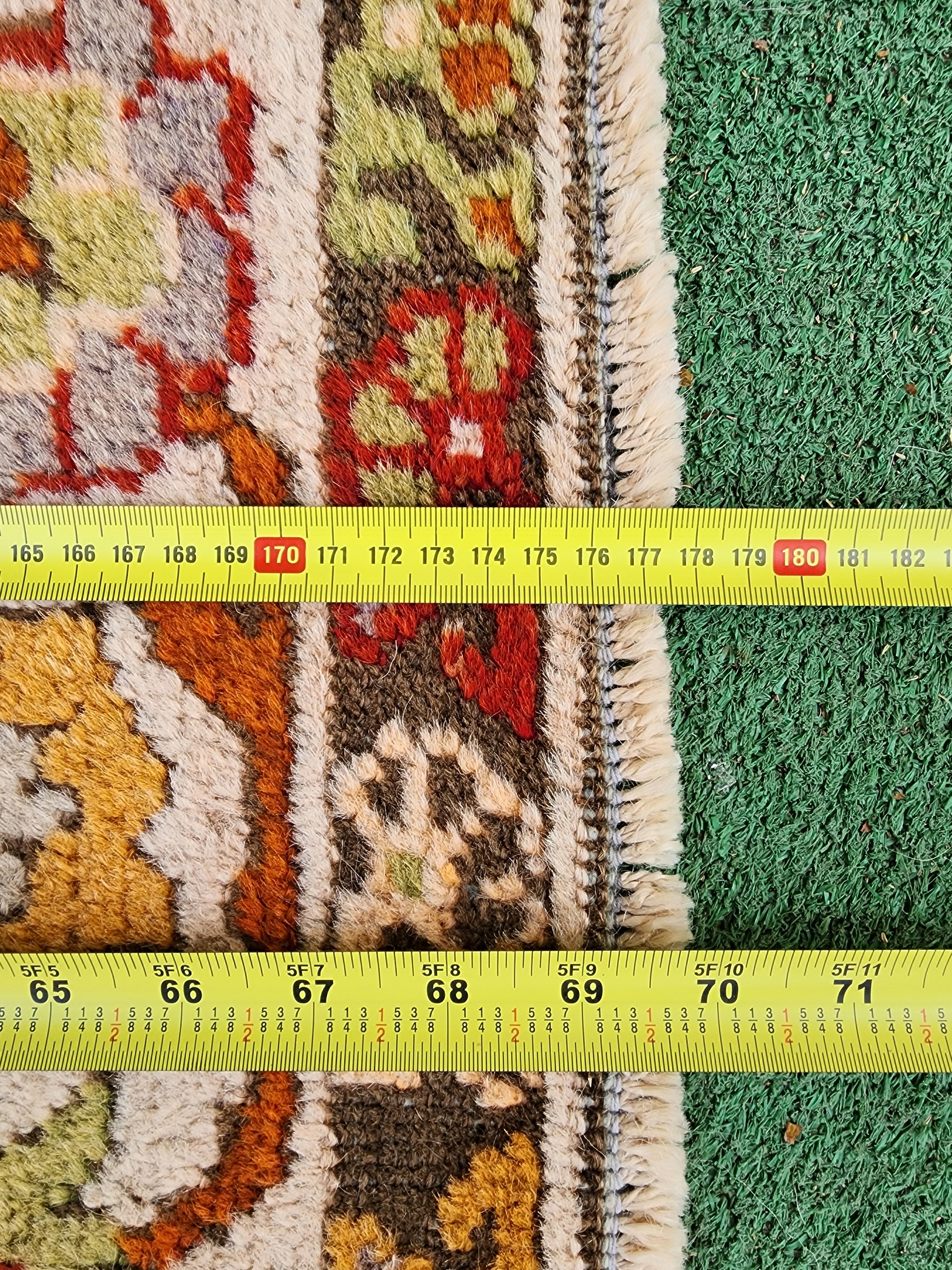antique Milas Small Rug — styled view