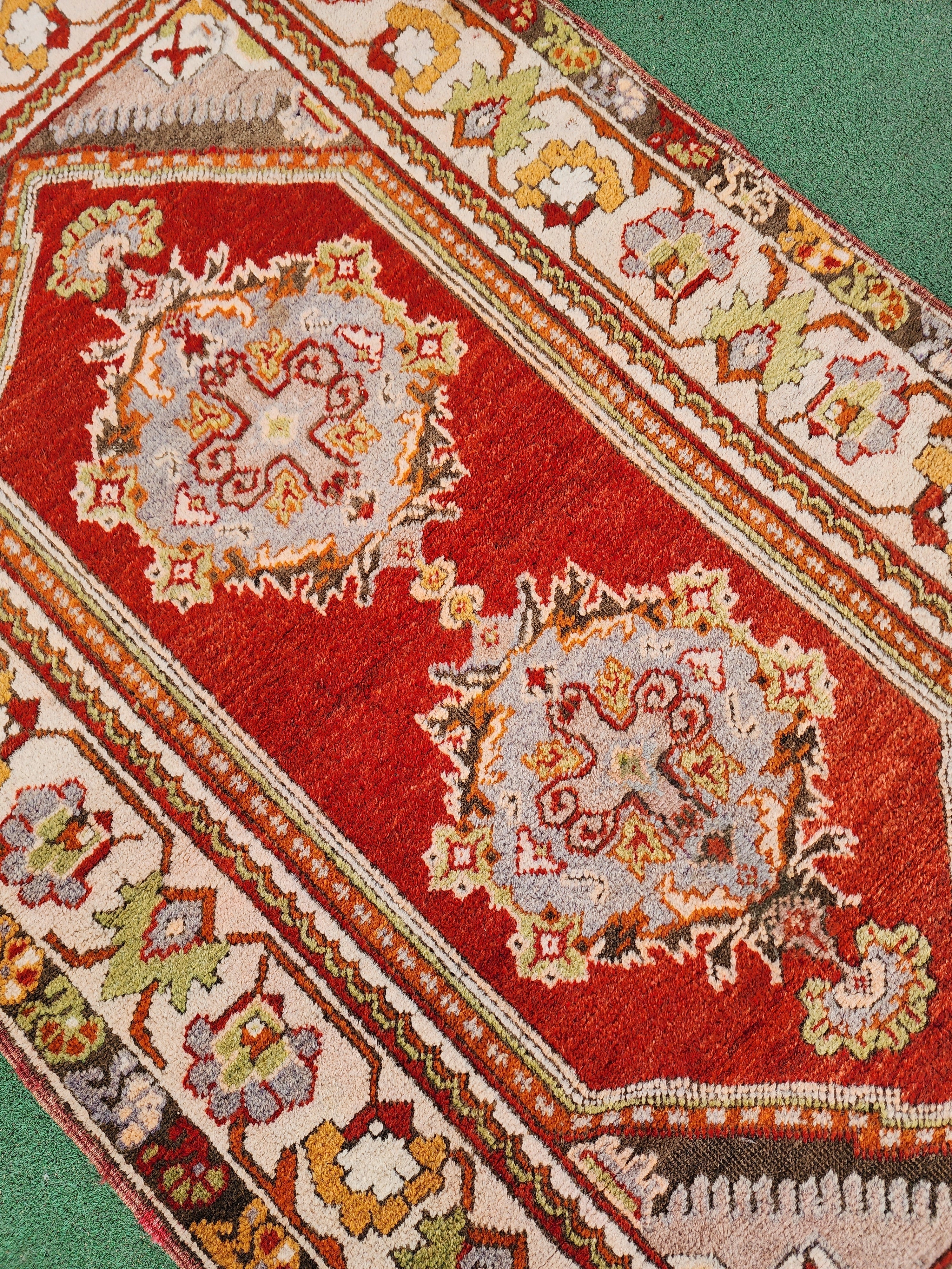 antique Milas Small Rug — in setting