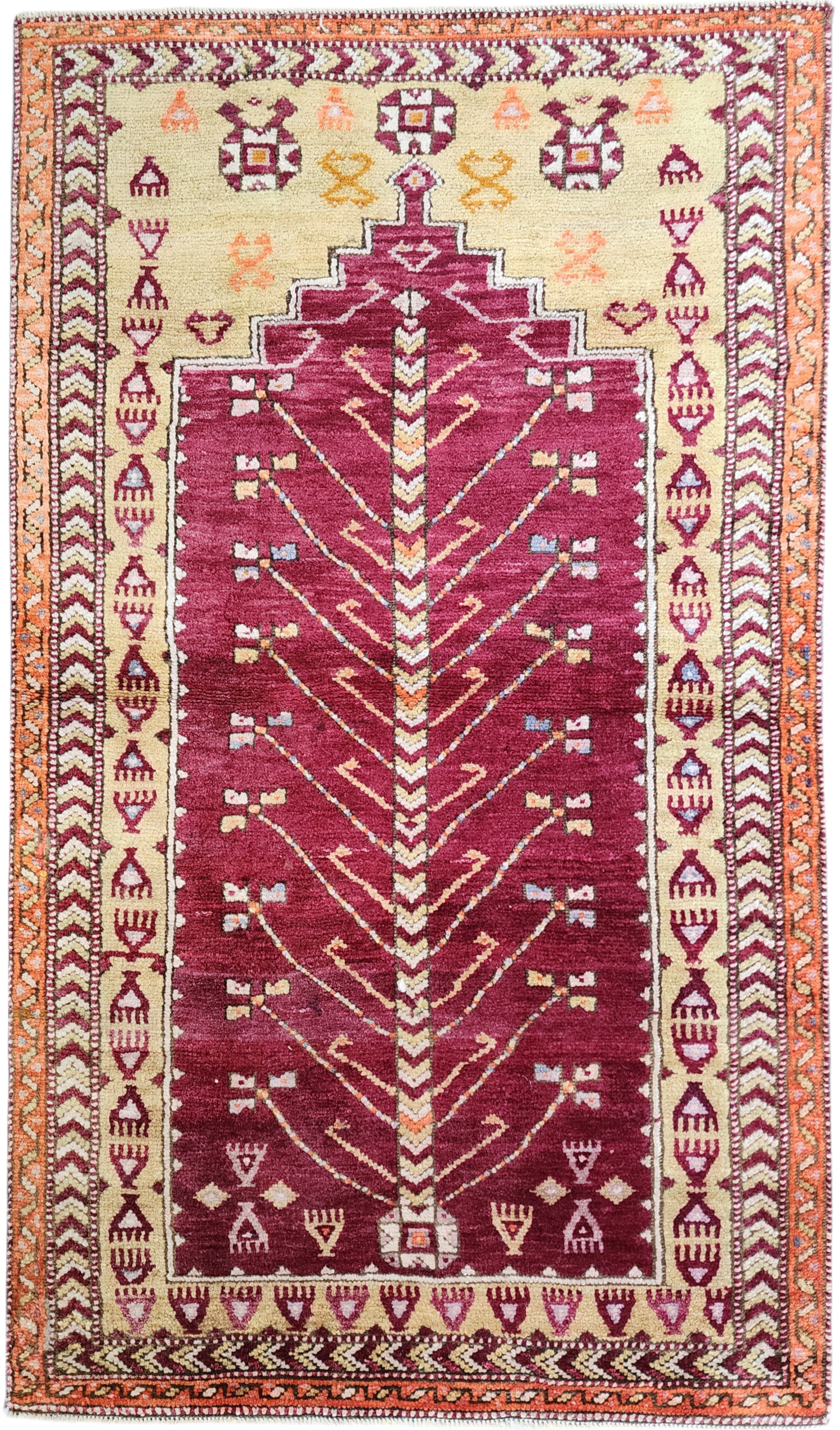 Phyllis — Antique Turkish Wool Small Rug
