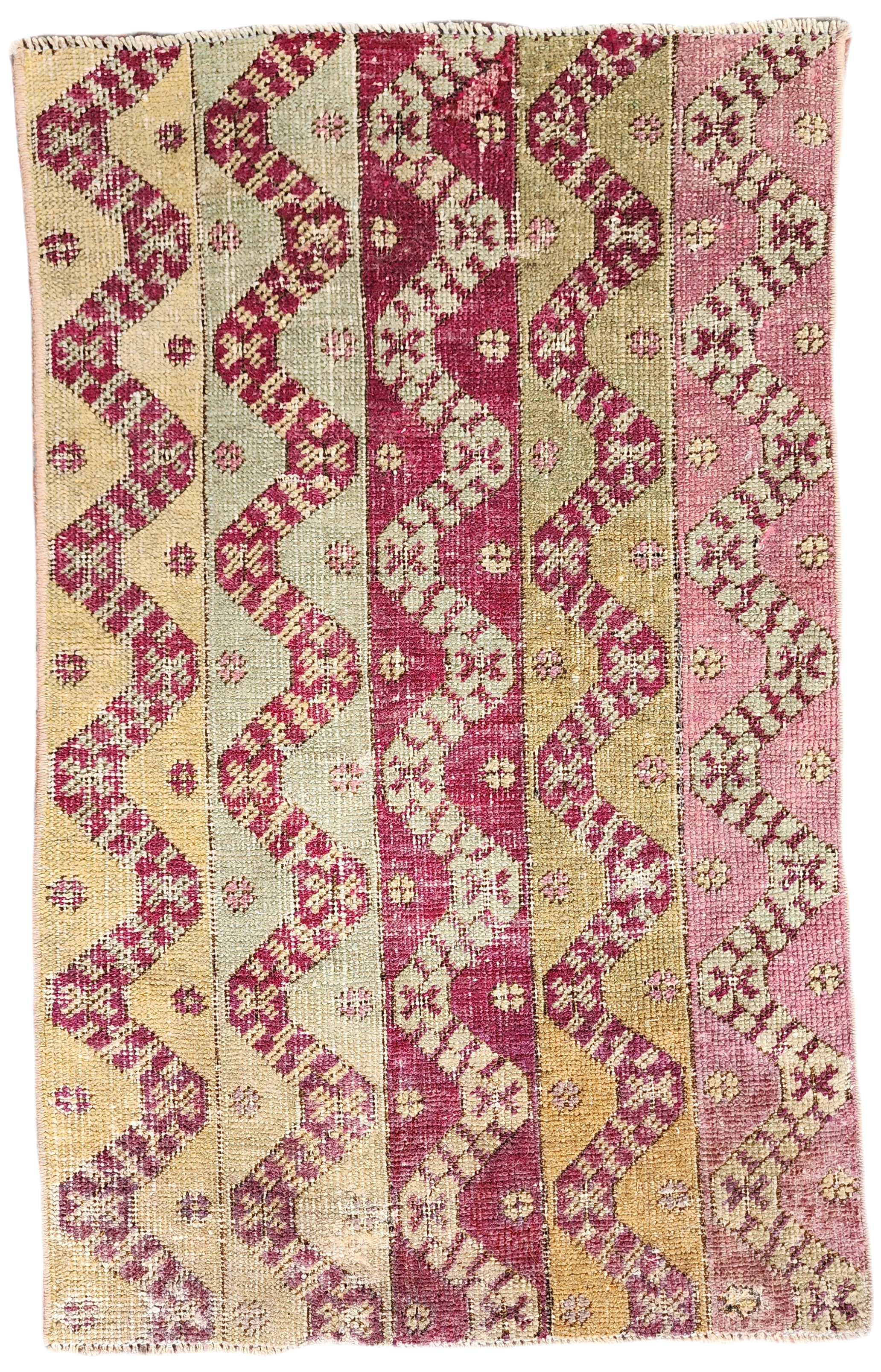 Antique Turkish Kula Rug 1'8''X2'7''