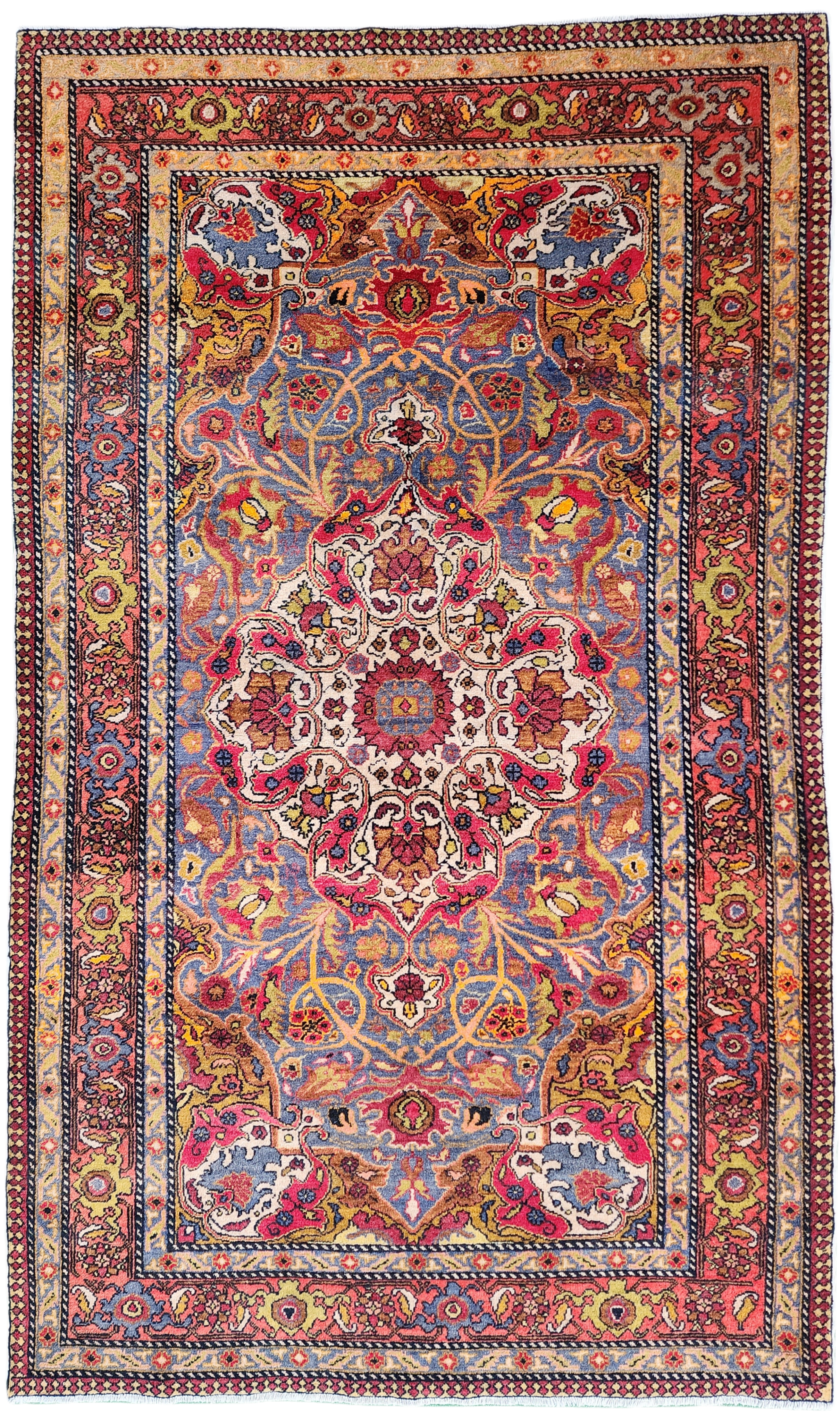 Massanauzzi — Antique Anatolian Wool Area Rug