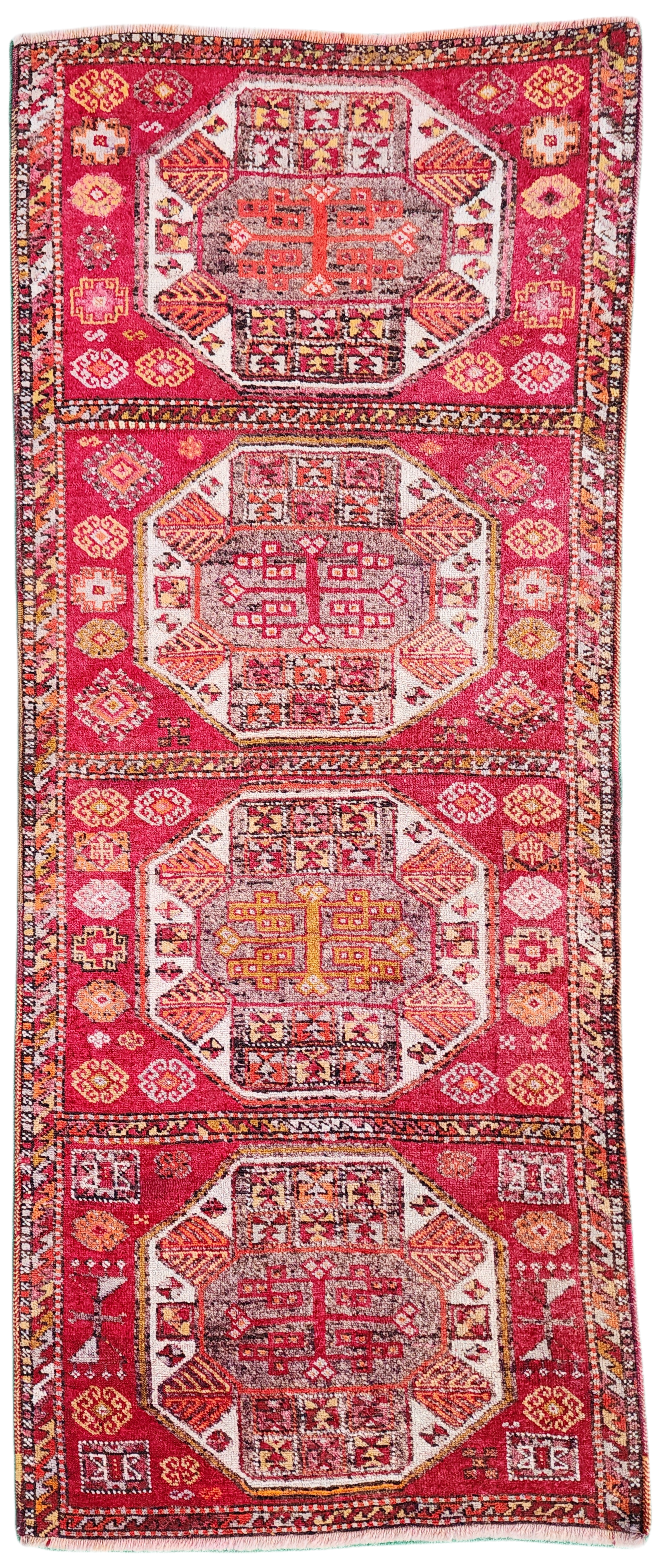 Pelopia — Antique Persian Wool Runner Rug