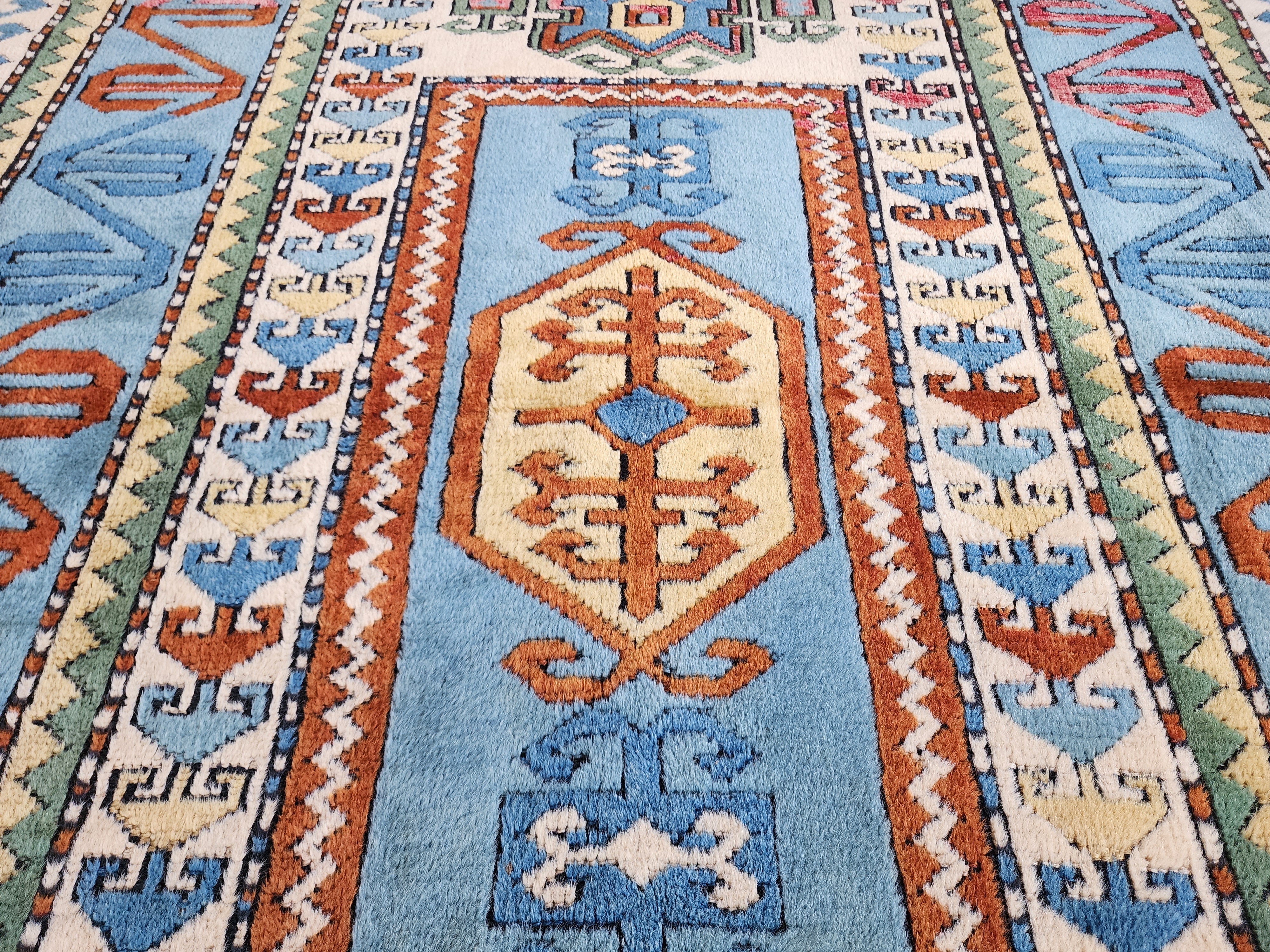 vintage Oushak Wool Area Rug — edge weave
