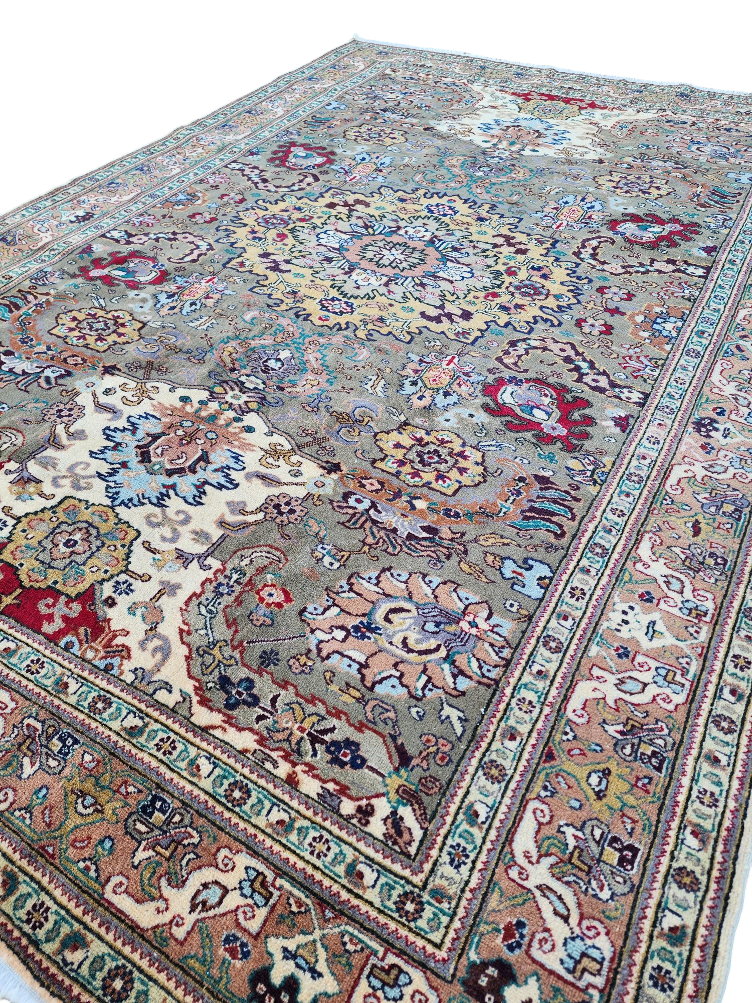 Paraskevi — Vintage Kayseri Wool Large Area Rug