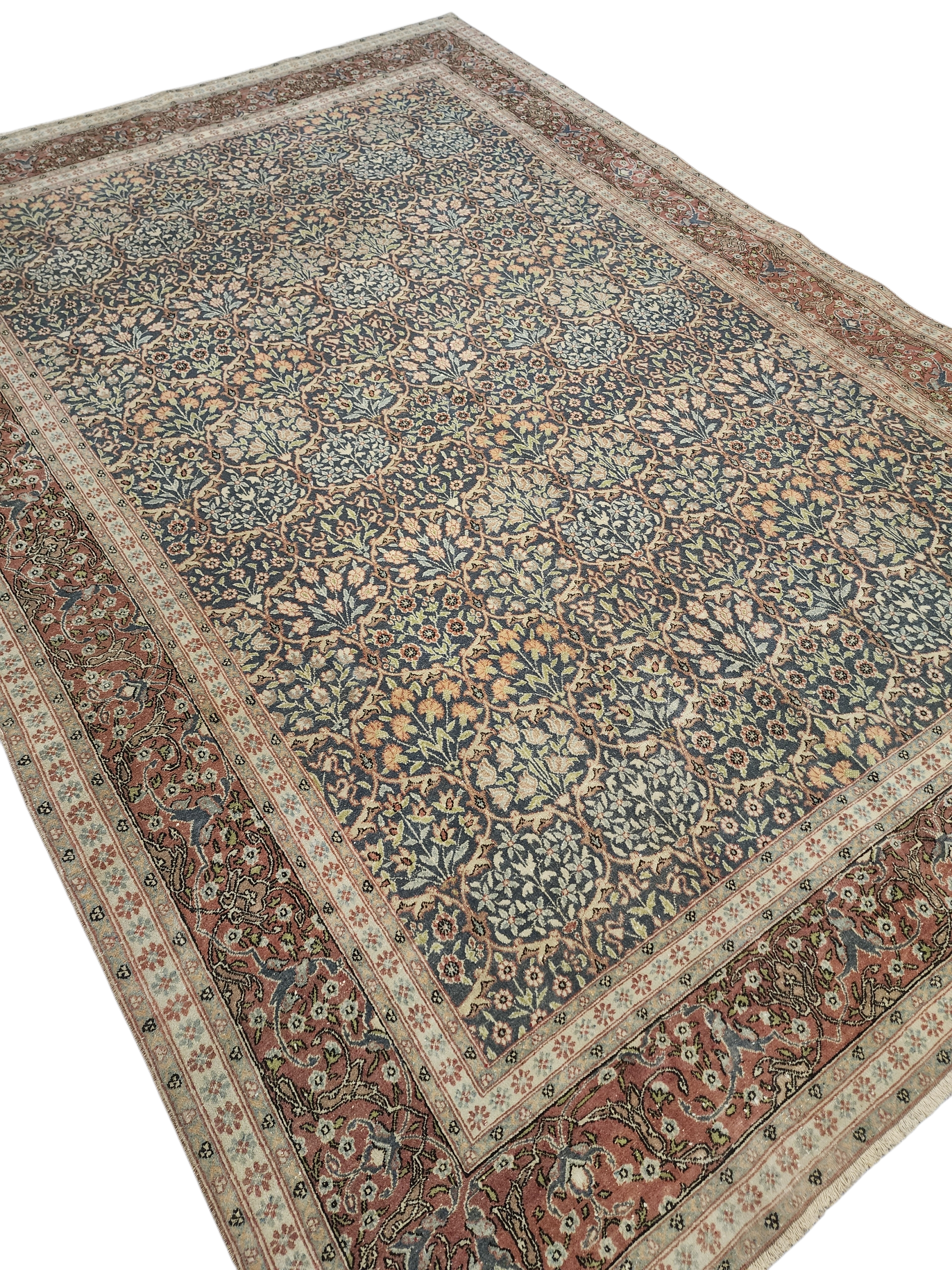 Bambia — Antique Hereke Wool Area Rug